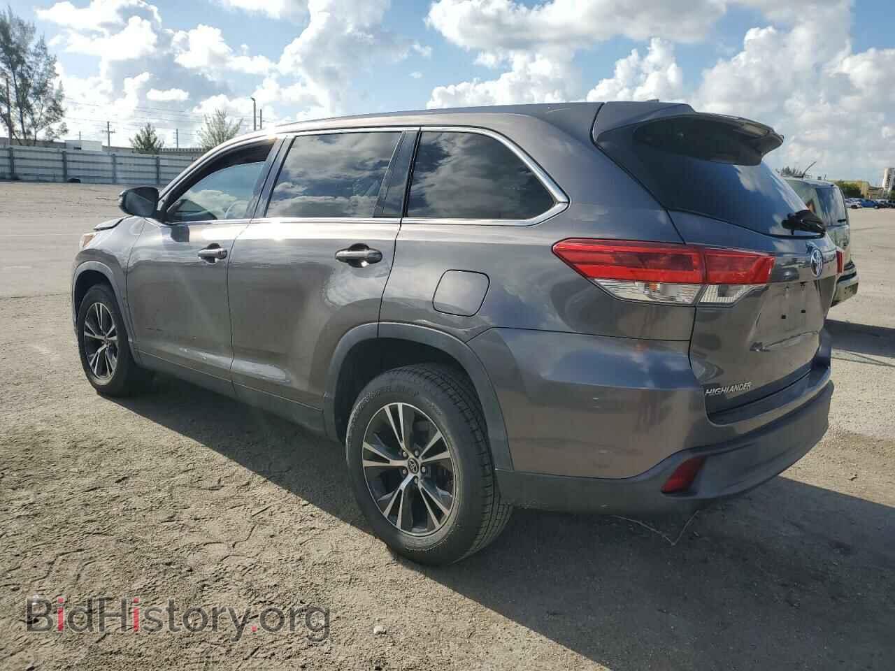 2019 TOYOTA HIGHLANDER - VIN: 5TDZZRFH7KS341099 - Фото 2