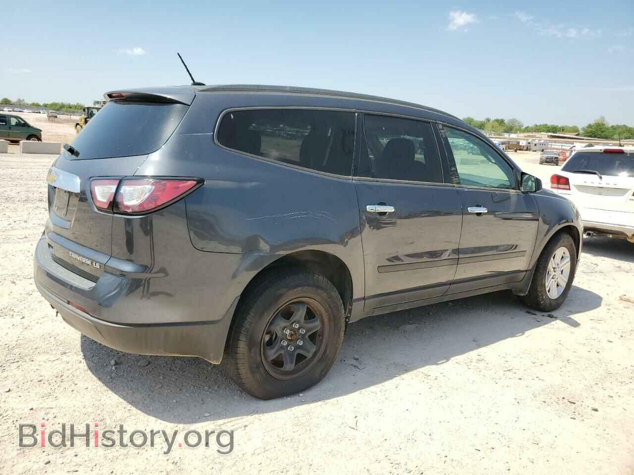 2014 CHEVROLET TRAVERSE - VIN: 1GNKVFKD5EJ222202 - Фото 3