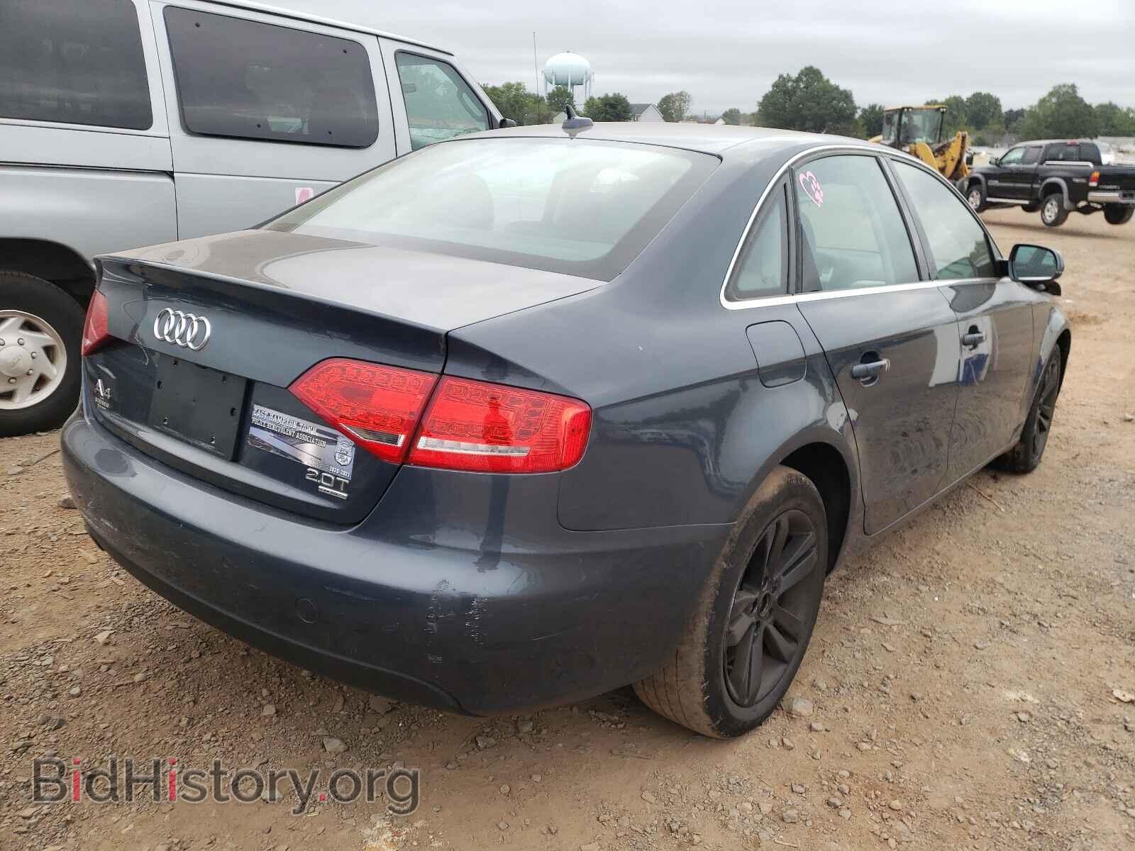 2011 AUDI A4 - VIN: WAUFFAFL4BN007214 - Фото 4