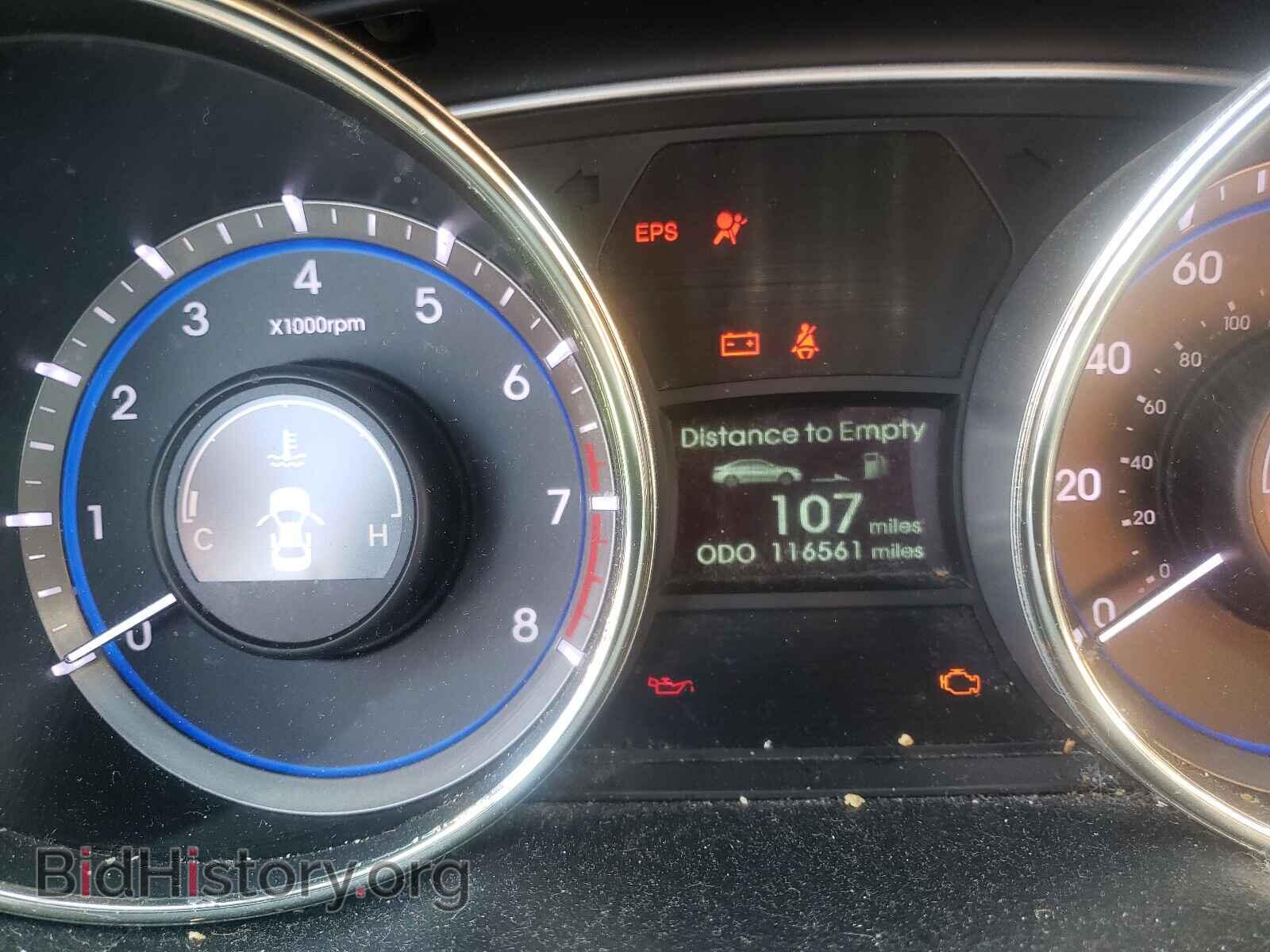 2012 HYUNDAI SONATA - VIN: 5NPEB4AC2CH452832 - Фото 8
