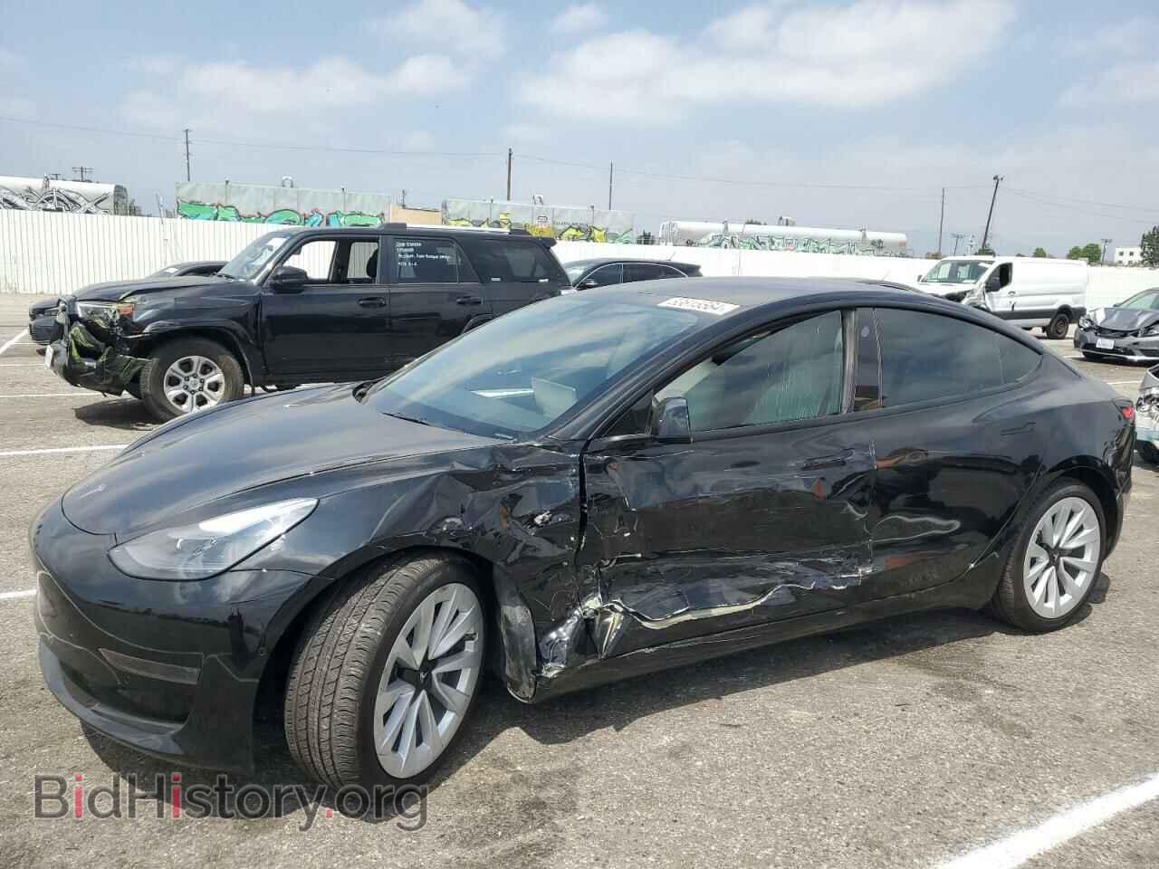 Photo 5YJ3E1EA5MF089903 - TESLA MODEL 3 2021