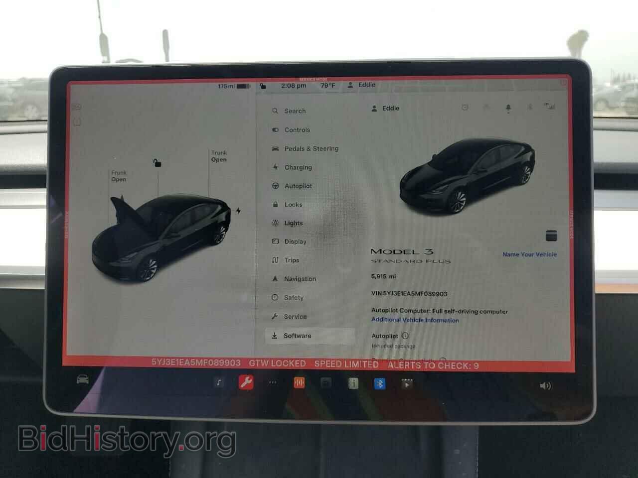 2021 TESLA MODEL 3 - VIN: 5YJ3E1EA5MF089903 - Photo 9