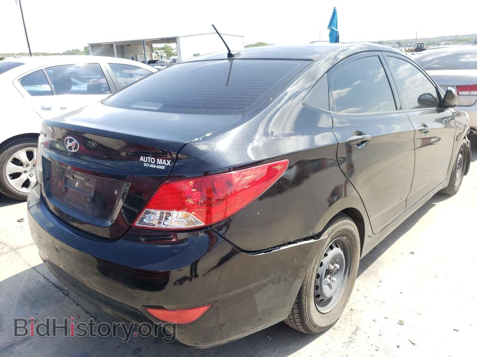2014 HYUNDAI ACCENT - VIN: KMHCT4AE3EU760473 - Фото 4