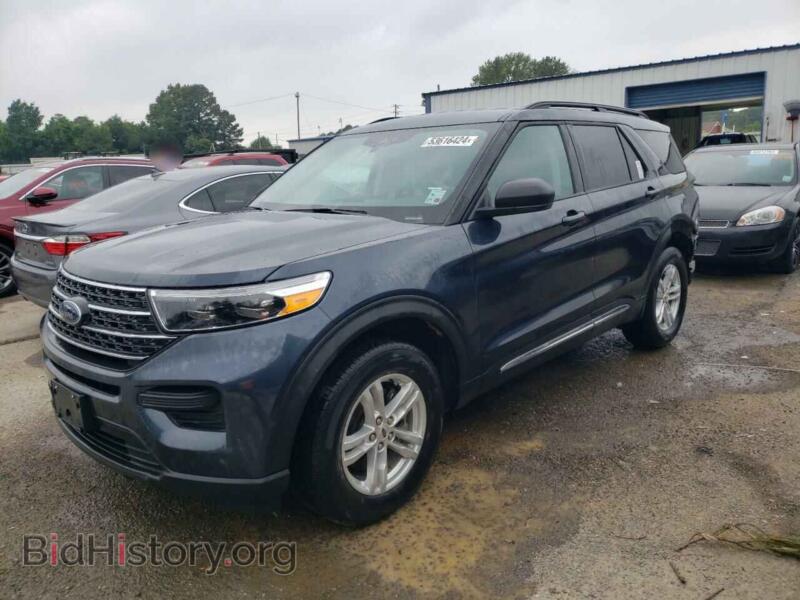 2023 Ford EXPLORER XLT (VIN 1FMSK7DH7PGB43813) — фото 1 из 13, Copart, повреждение: задняя часть