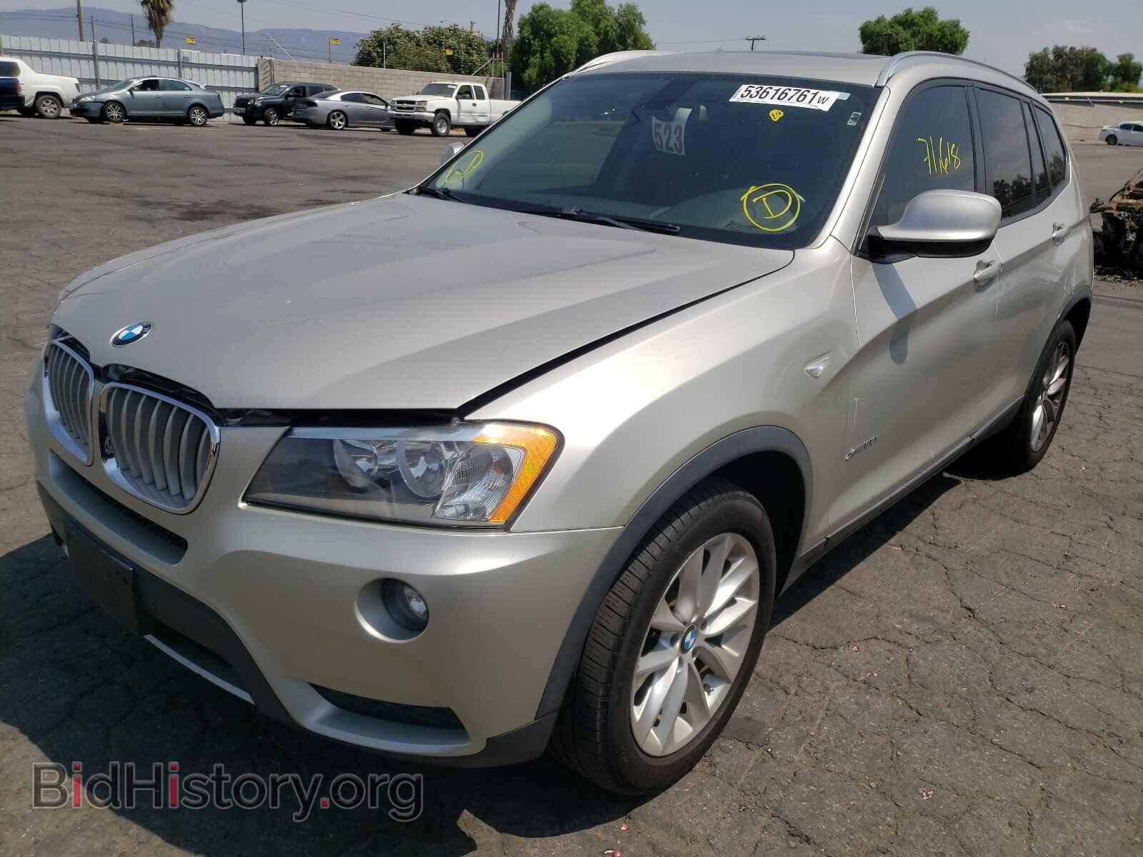 2013 BMW X3 - VIN: 5UXWX9C55D0D01064 - Фото 2