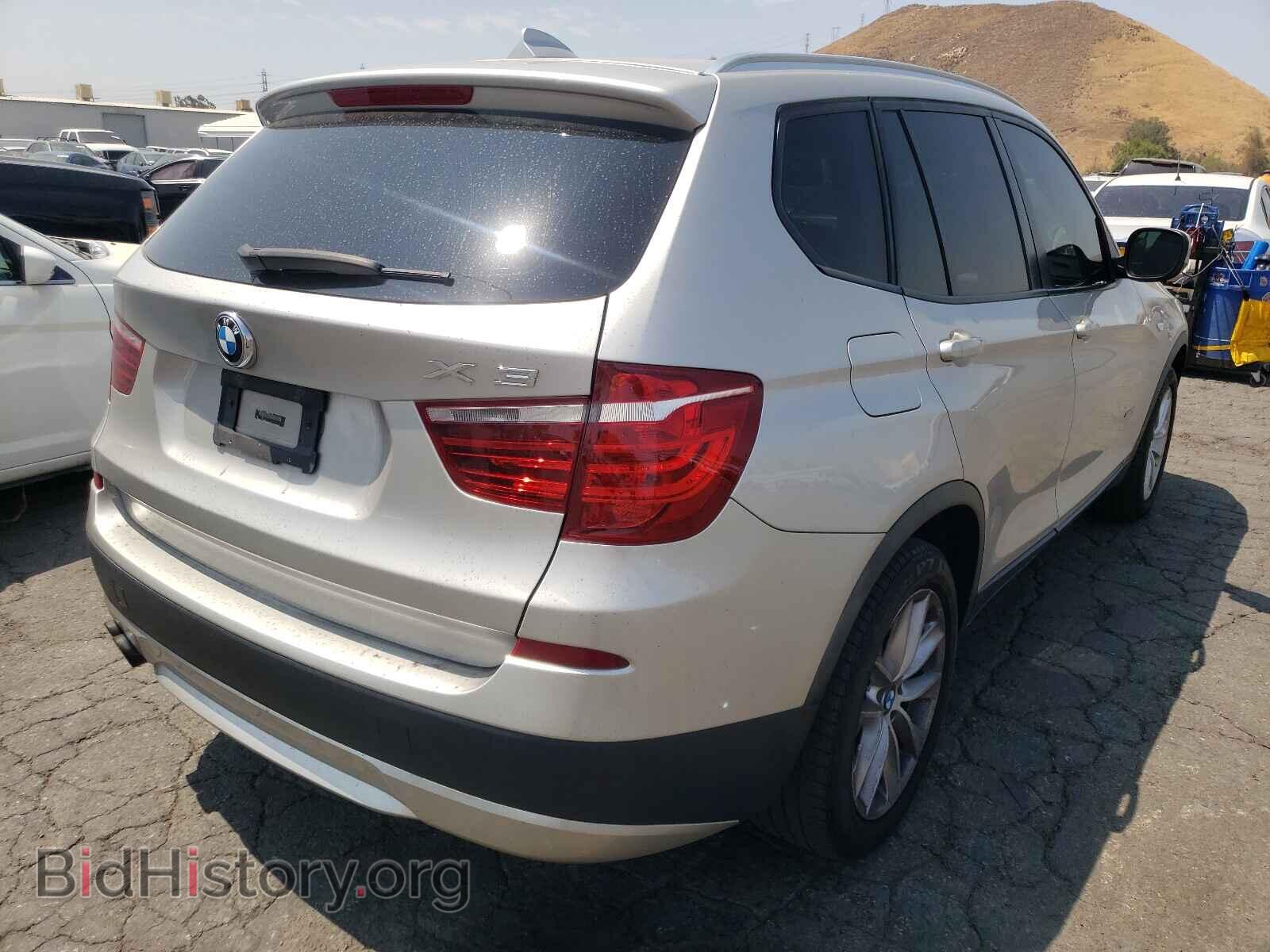 2013 BMW X3 - VIN: 5UXWX9C55D0D01064 - Фото 4