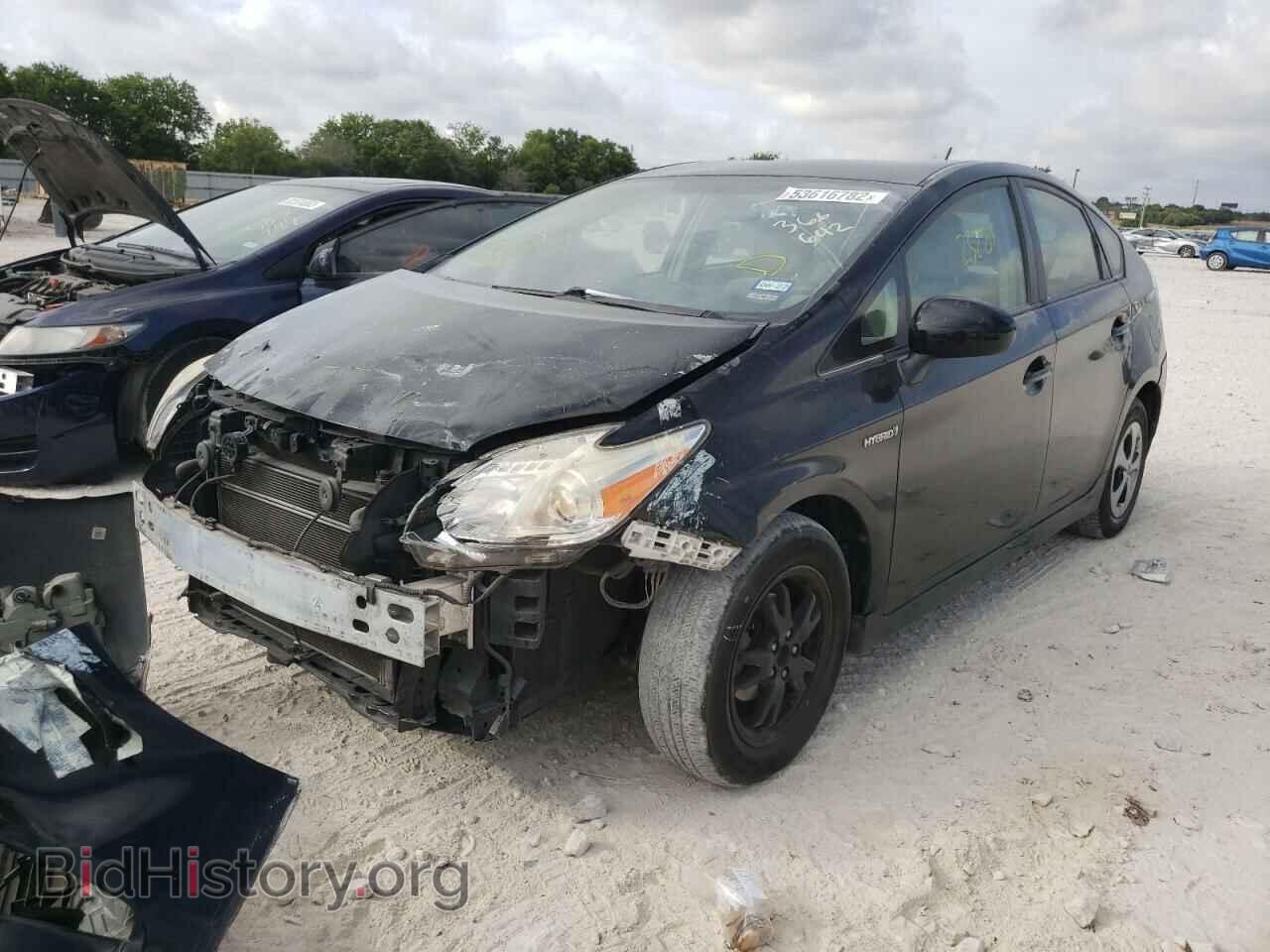 2014 TOYOTA PRIUS - VIN: JTDKN3DU4E0366642 - Фото 2