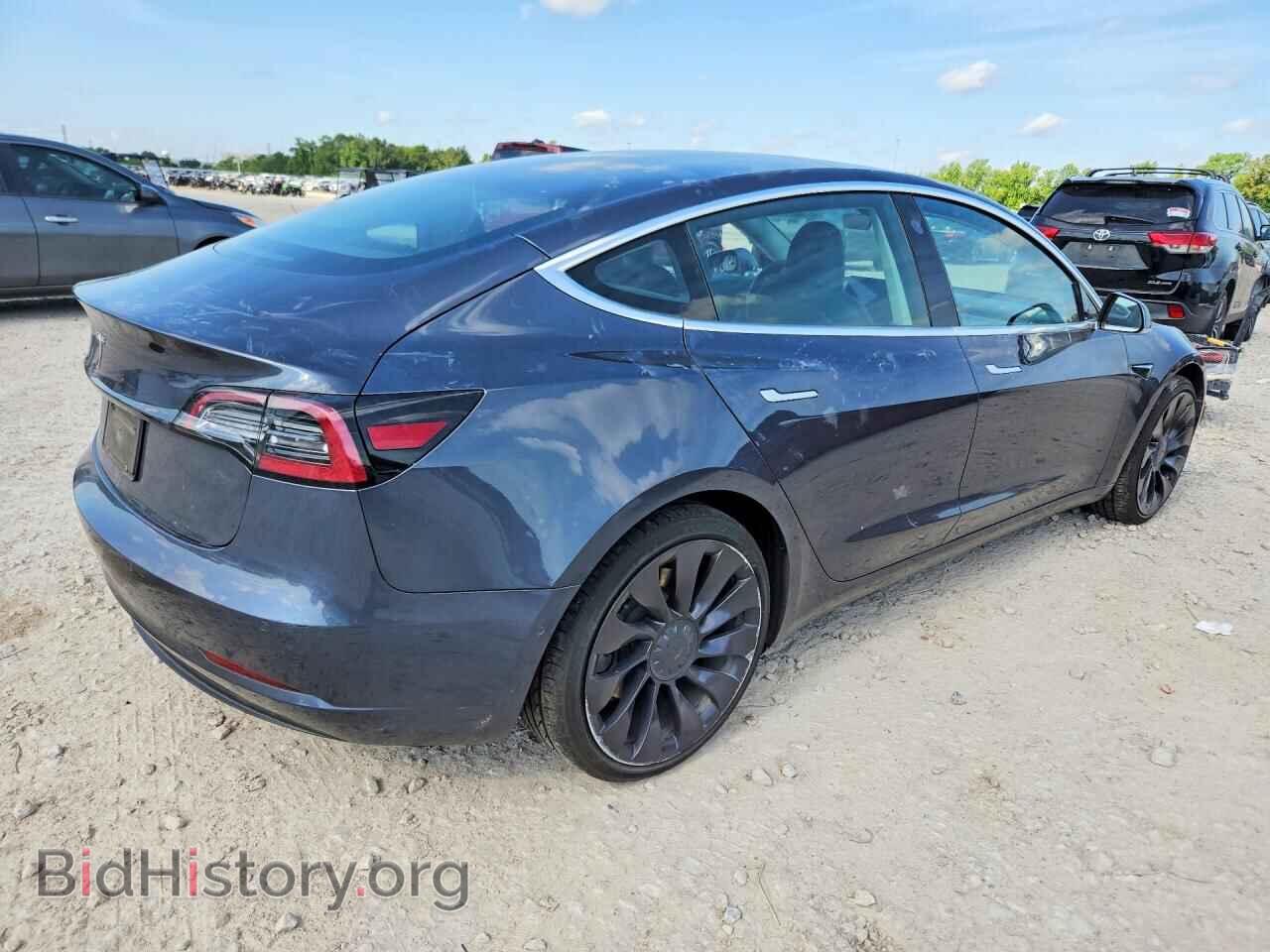 2020 TESLA MODEL 3 - VIN: 5YJ3E1EA4LF705086 - Фото 3