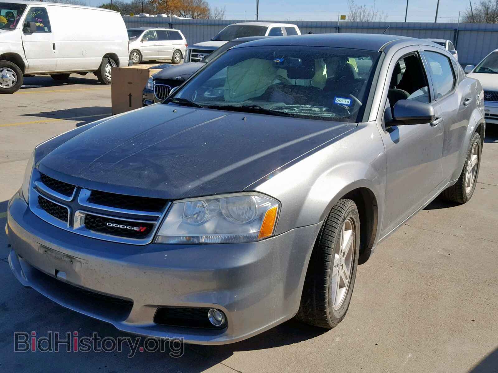 2013 DODGE AVENGER - VIN: 1C3CDZCBXDN519542 - Фото 2