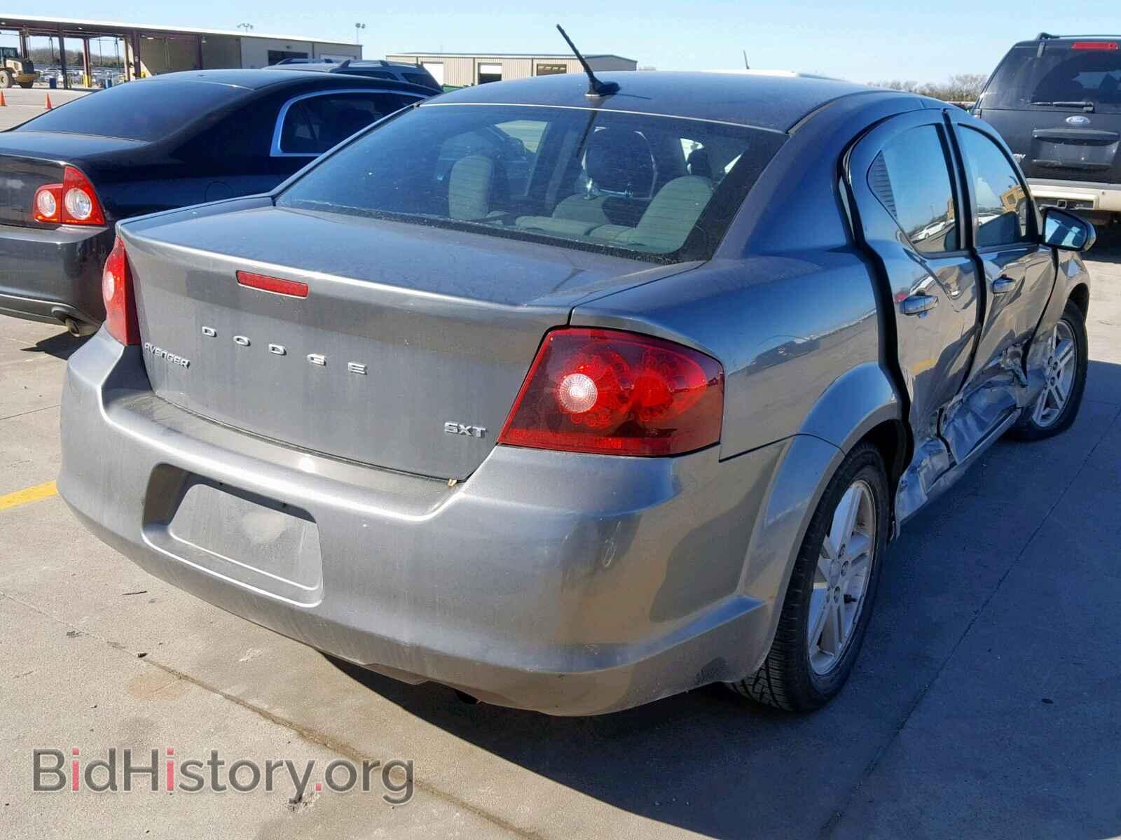2013 DODGE AVENGER - VIN: 1C3CDZCBXDN519542 - Фото 4