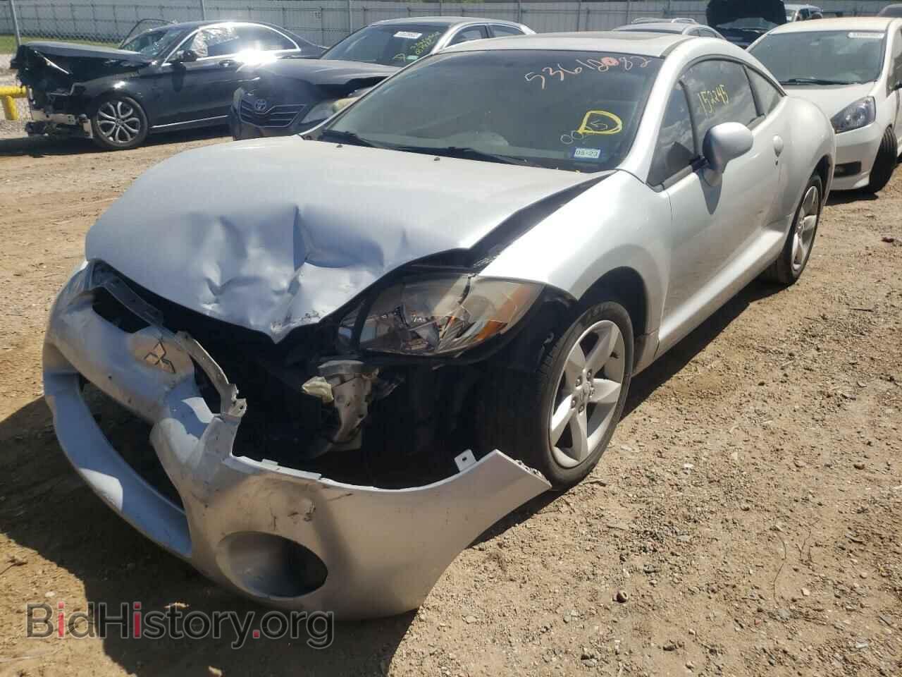 2007 MITSUBISHI ECLIPSE - VIN: 4A3AK24F17E040025 - Фото 2