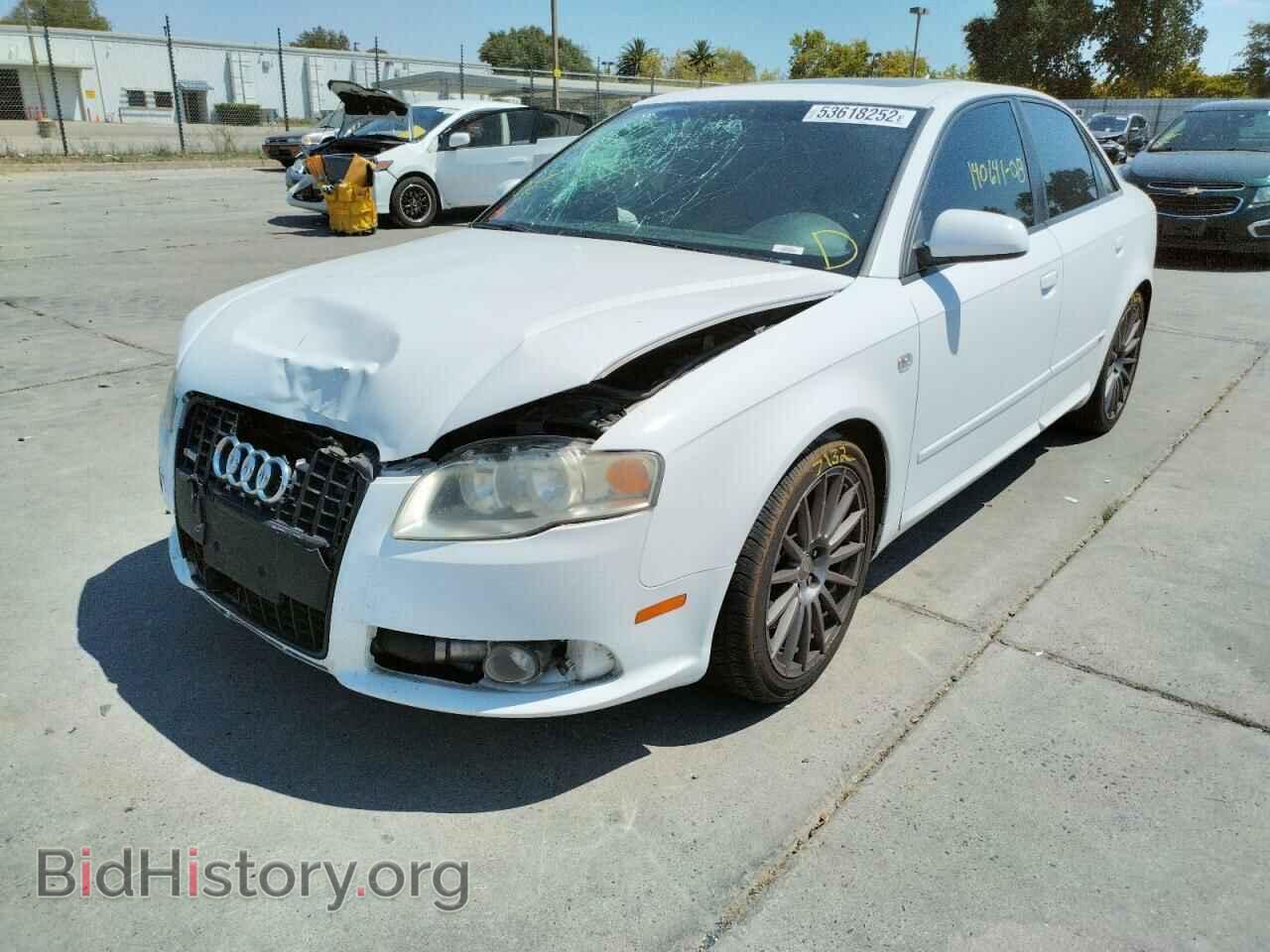 2008 AUDI A4 - VIN: WAUBF78E58A169403 - Фото 2