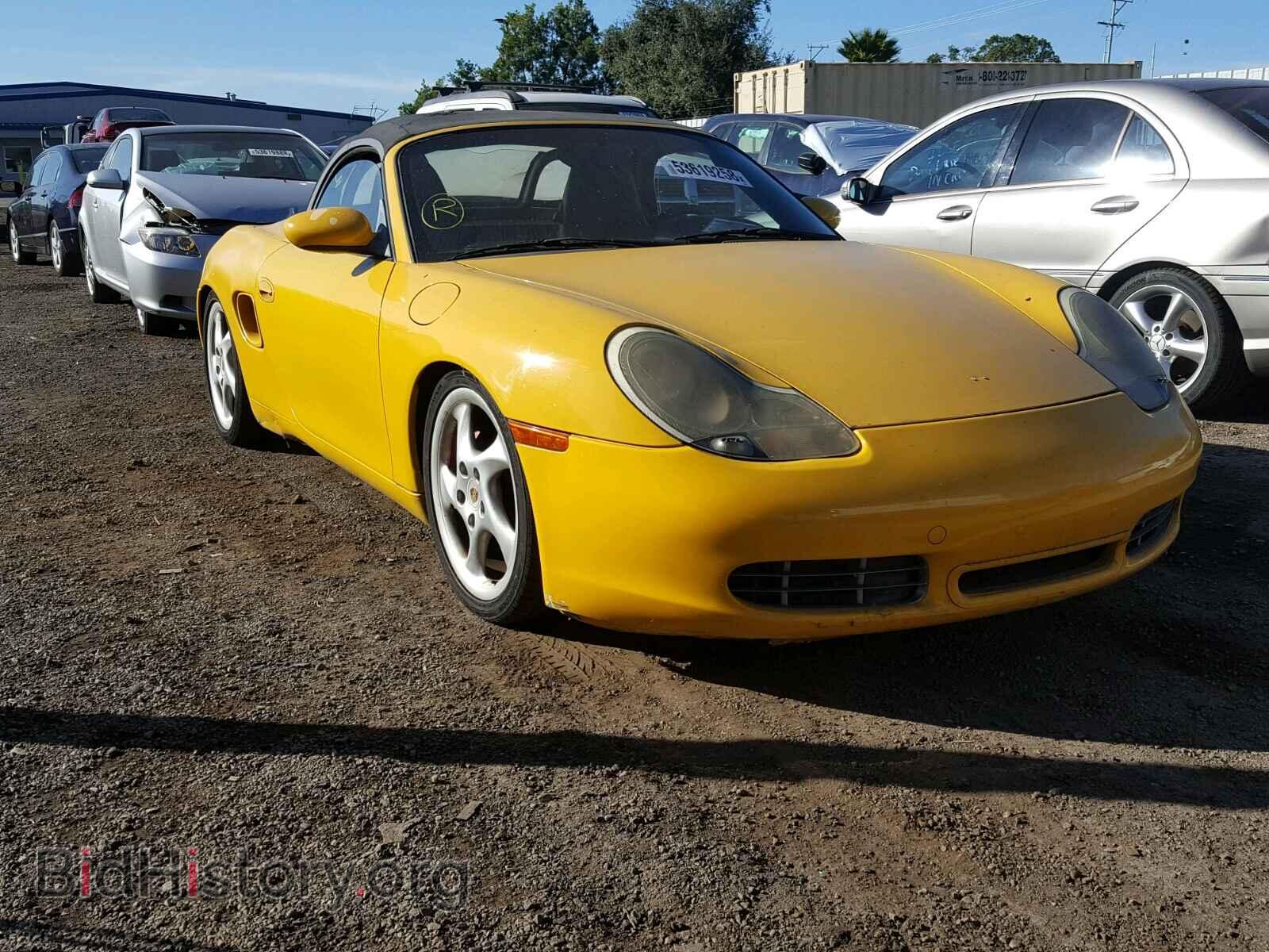 Фотография WP0CB2982YS660326 - PORSCHE BOXSTER 2000