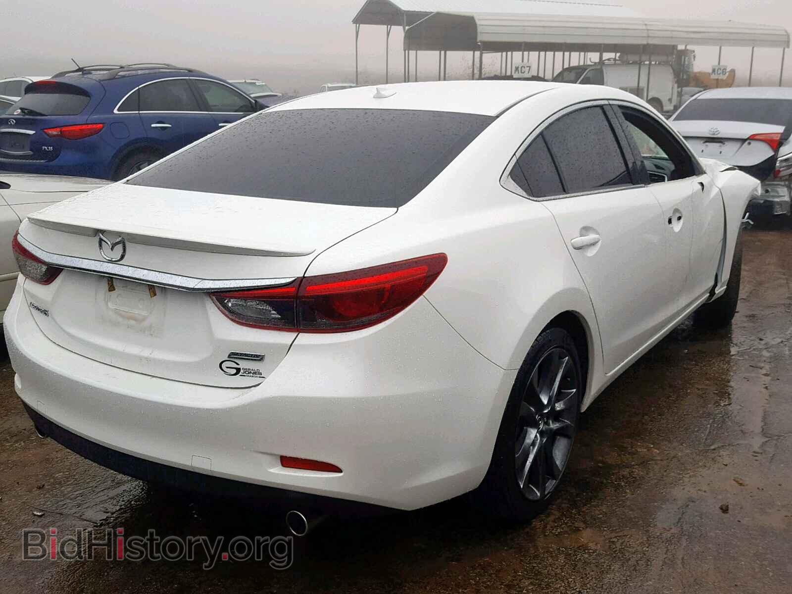 2017 MAZDA 6 - VIN: JM1GL1X58H1100107 - Фото 4