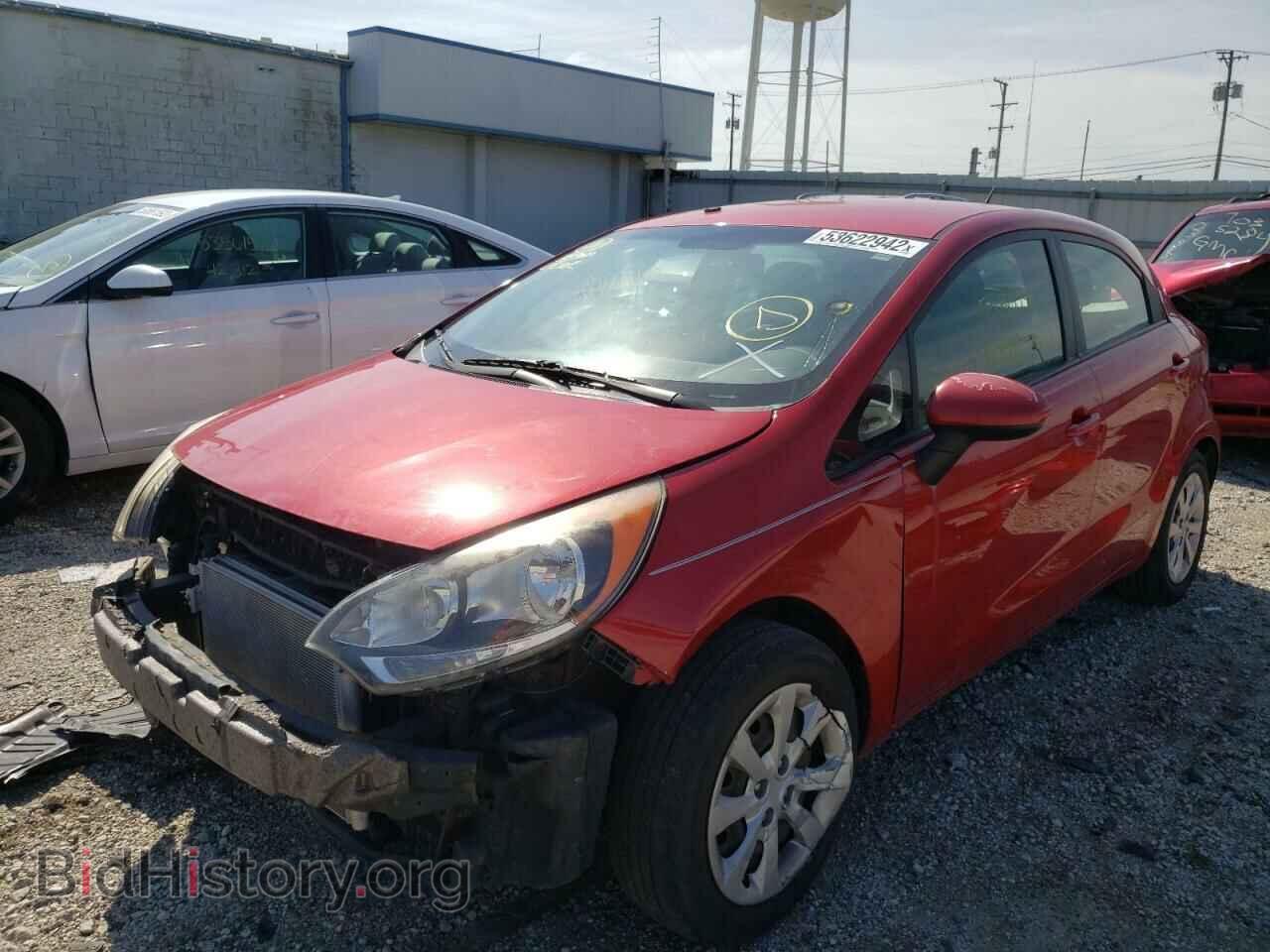 2013 KIA RIO - VIN: KNADN5A35D6203720 - Фото 2