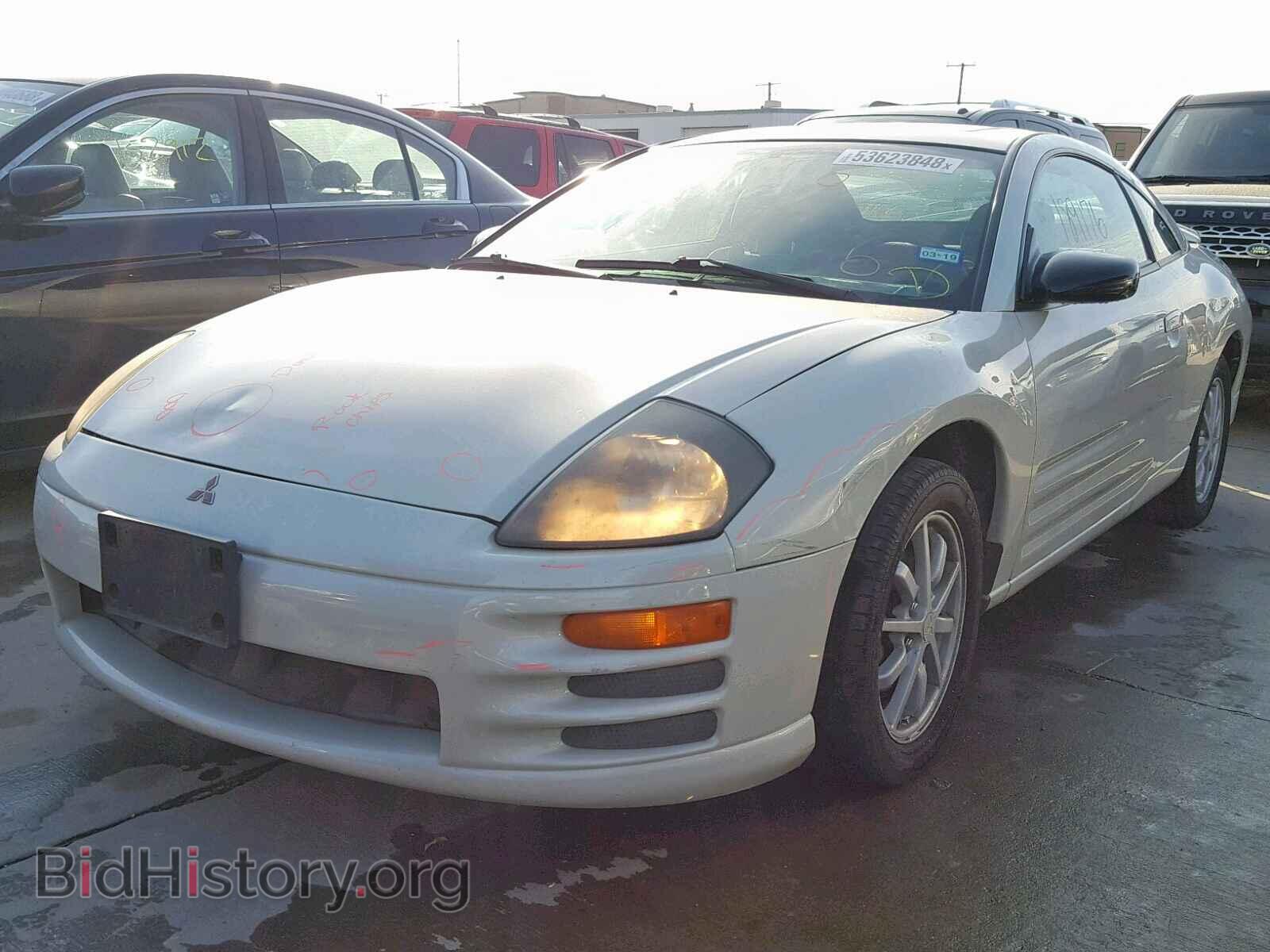 2002 MITSUBISHI ECLIPSE - VIN: 4A3AC44G62E011761 - Photo 2