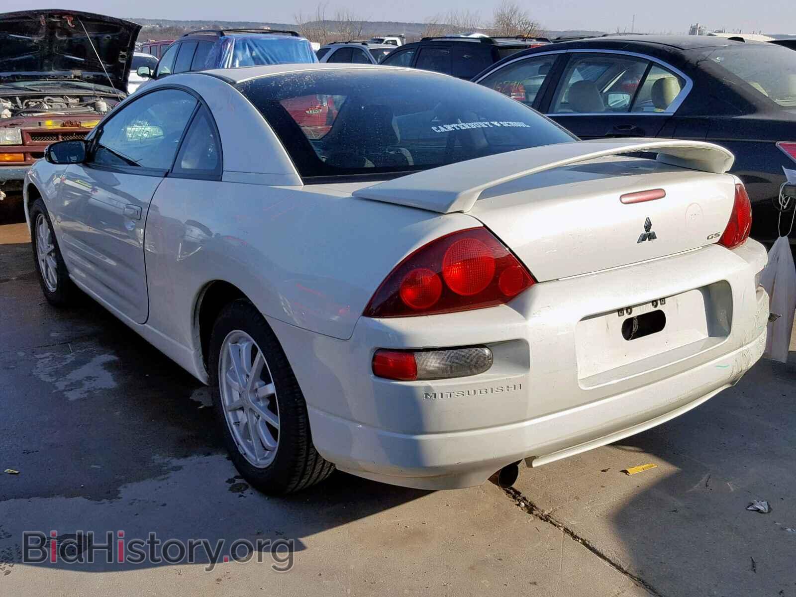2002 MITSUBISHI ECLIPSE - VIN: 4A3AC44G62E011761 - Photo 3