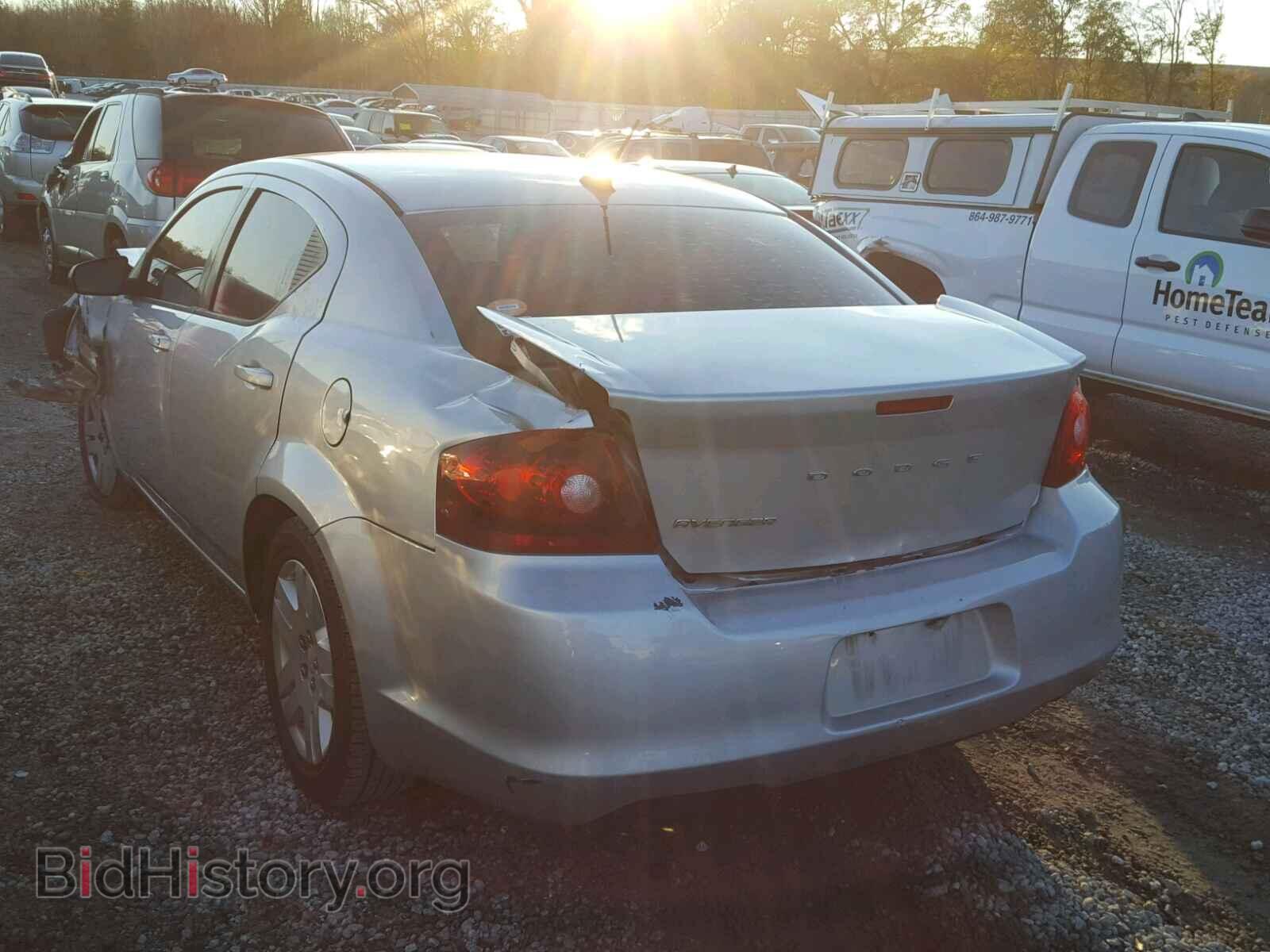 2012 DODGE AVENGER - VIN: 1C3CDZAB7CN165626 - Фото 3