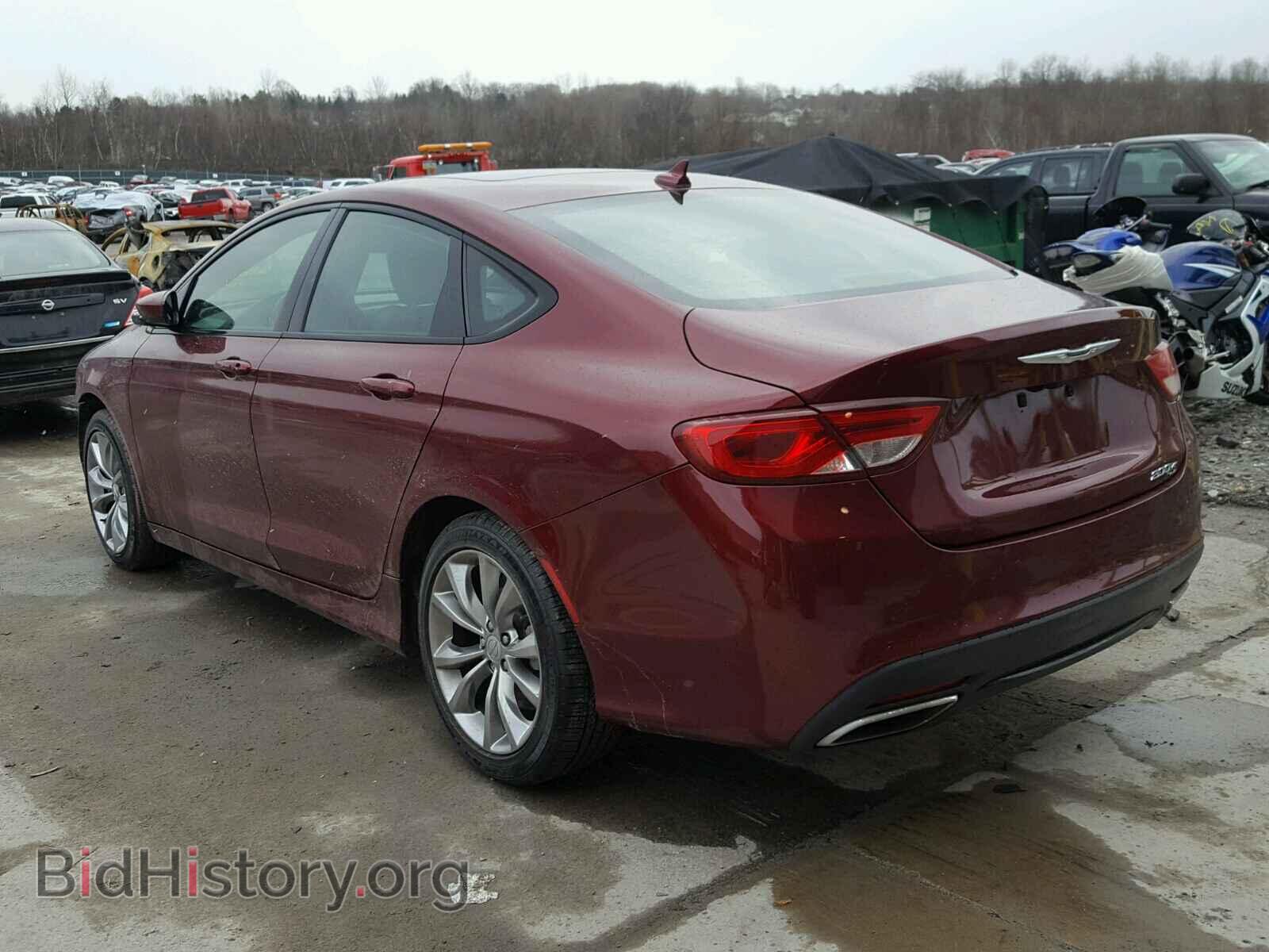 2015 CHRYSLER 200 - VIN: 1C3CCCBGXFN604638 - Фото 3
