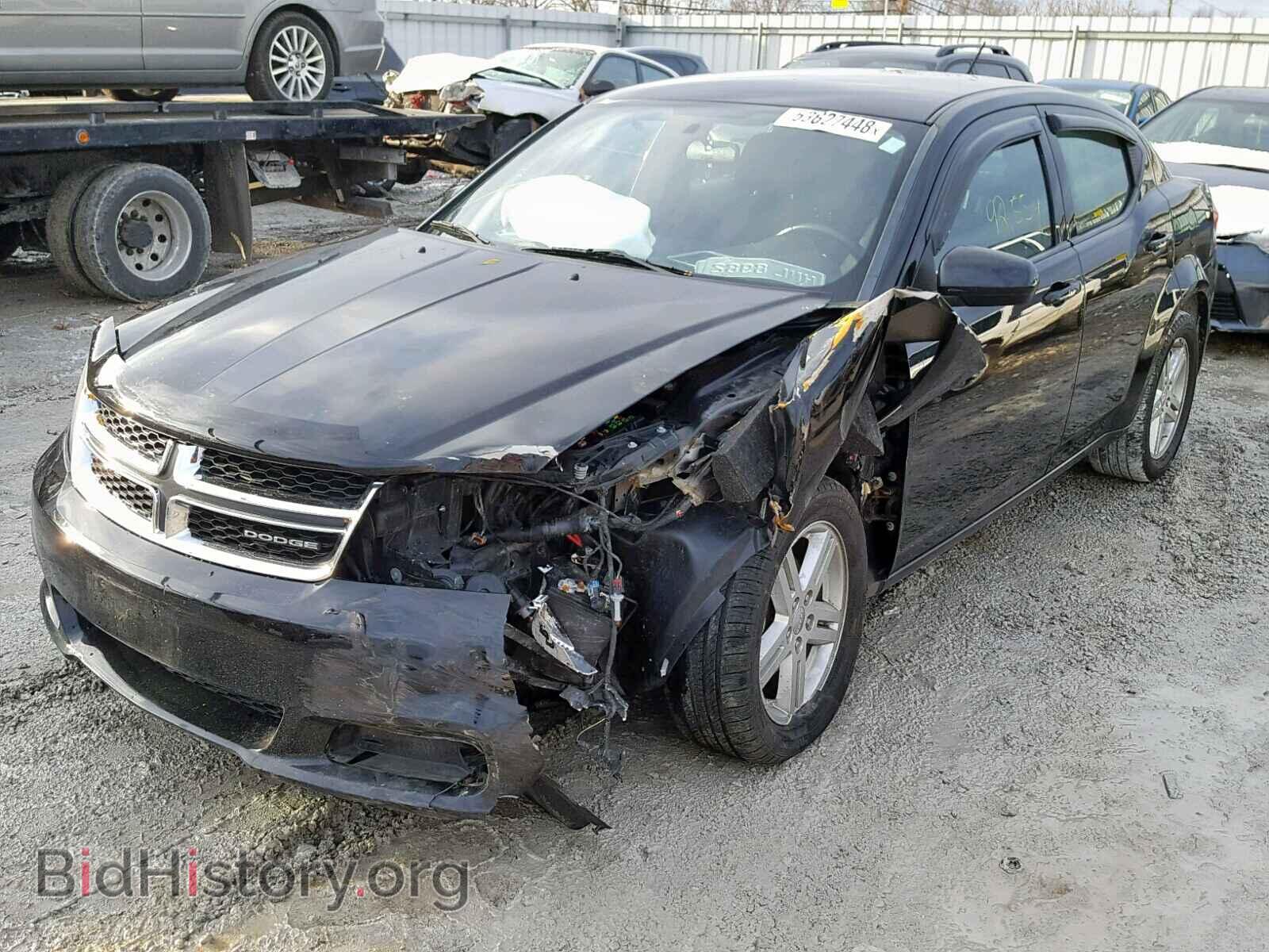 2012 DODGE AVENGER - VIN: 1C3CDZCB0CN168395 - Фото 2