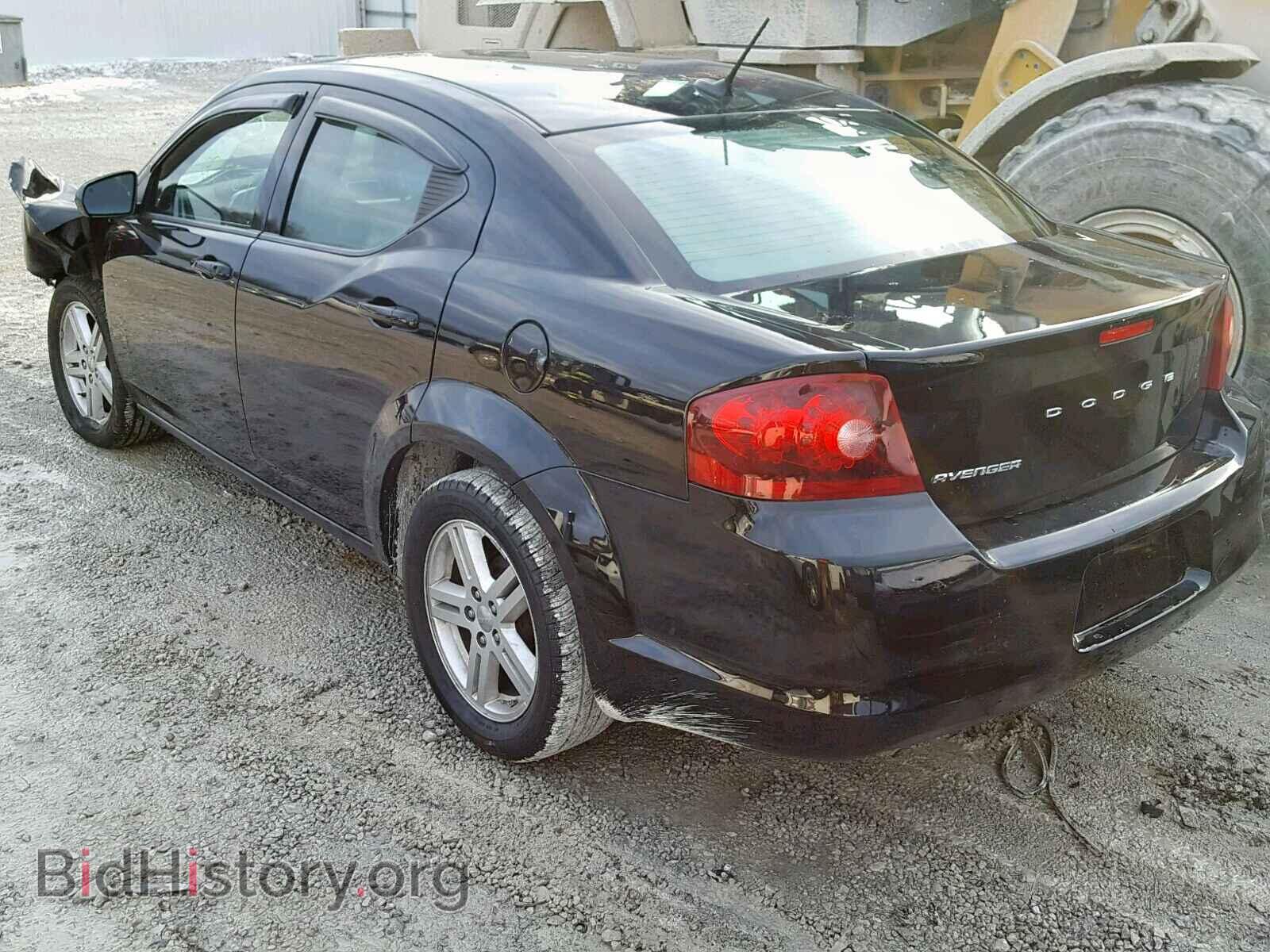 2012 DODGE AVENGER - VIN: 1C3CDZCB0CN168395 - Фото 3