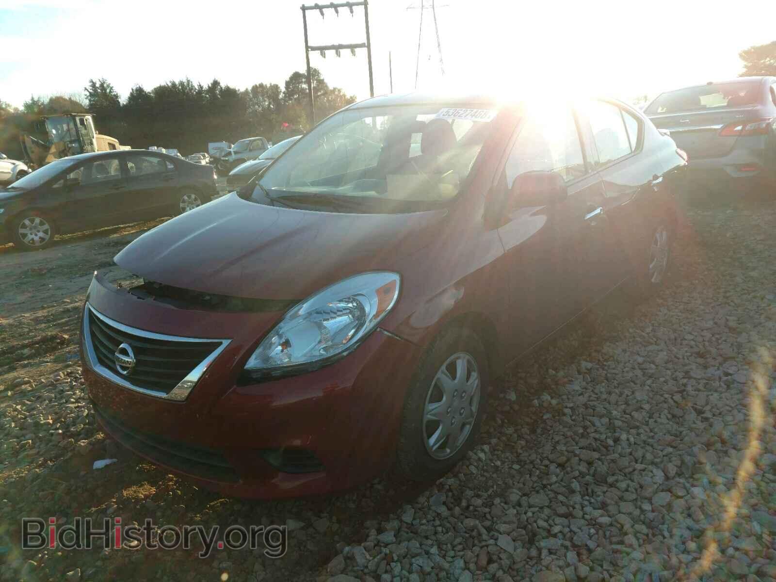 2014 NISSAN VERSA - VIN: 3N1CN7AP1EL870906 - Фото 2