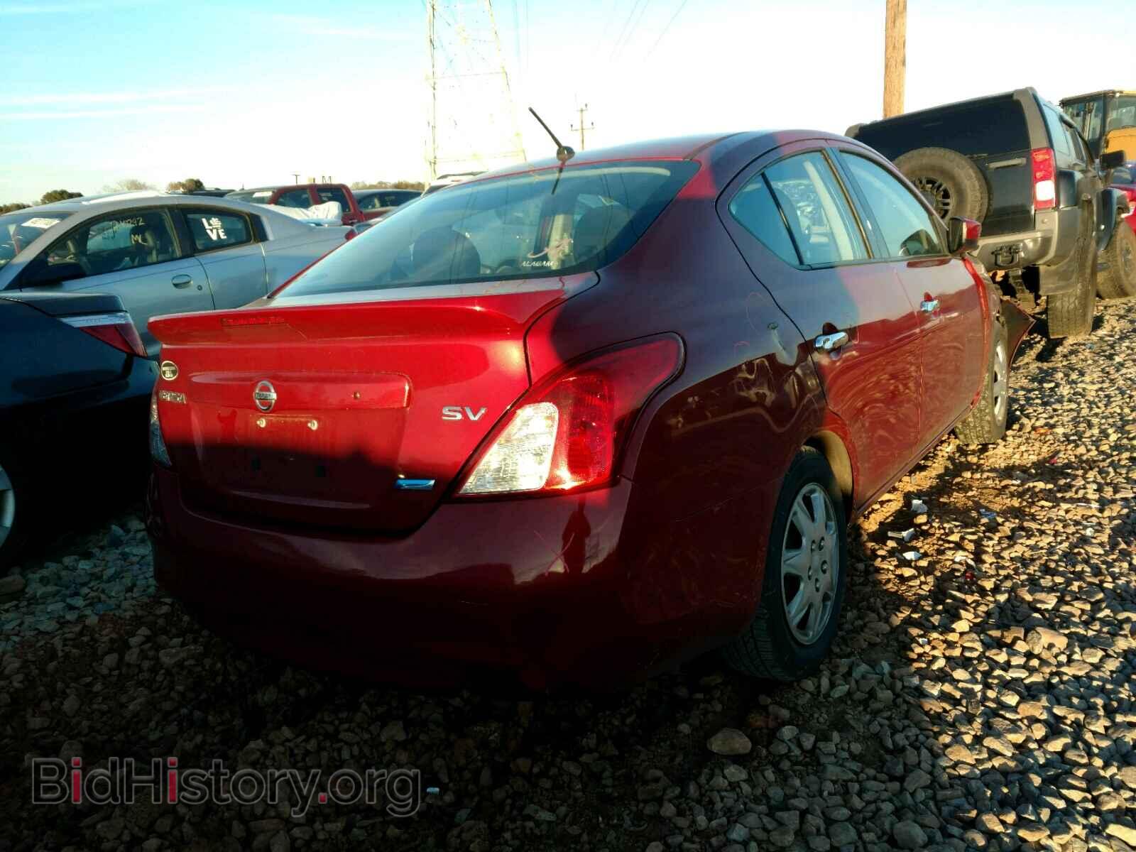 2014 NISSAN VERSA - VIN: 3N1CN7AP1EL870906 - Фото 4
