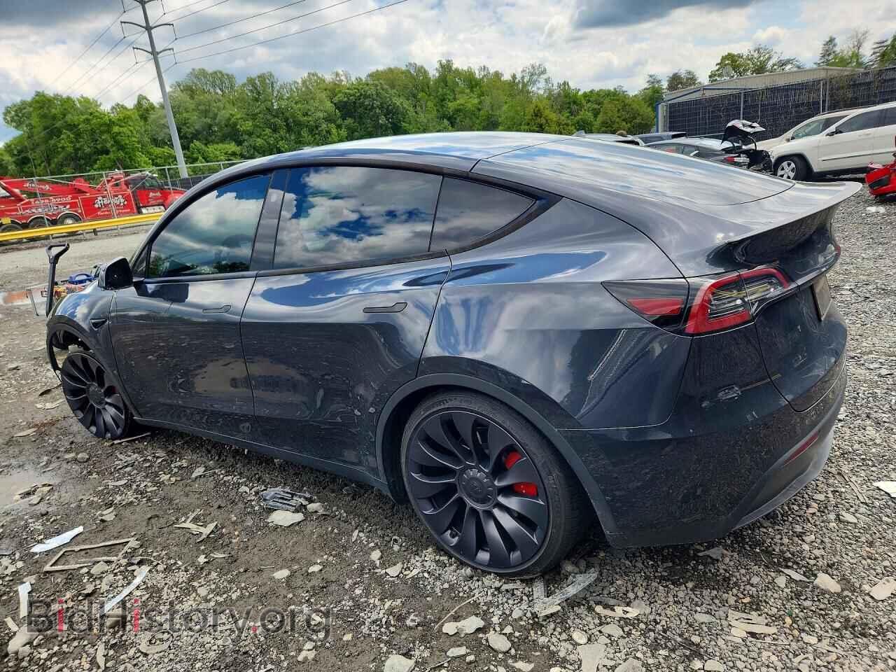 2024 TESLA MODEL Y - VIN: 7SAYGDEF7RF043335 - Photo 2