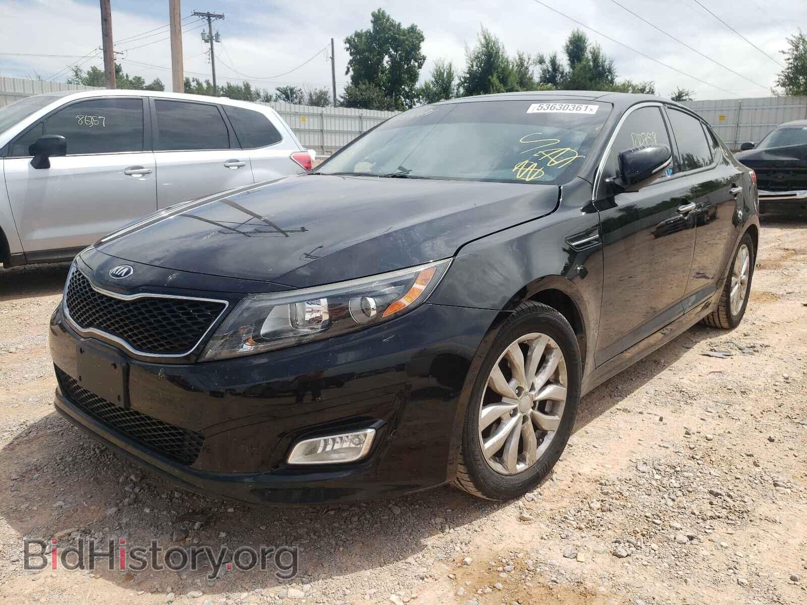 2015 KIA OPTIMA - VIN: 5XXGN4A74FG455444 - Фото 2