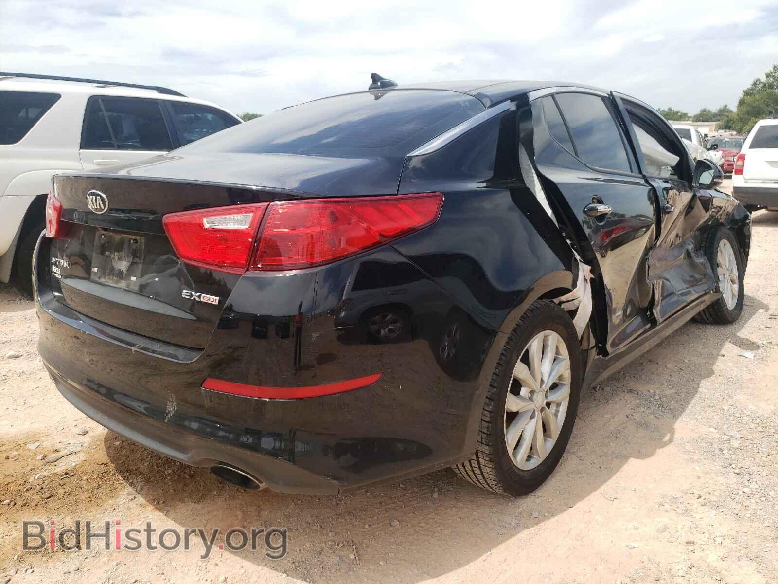 2015 KIA OPTIMA - VIN: 5XXGN4A74FG455444 - Фото 4
