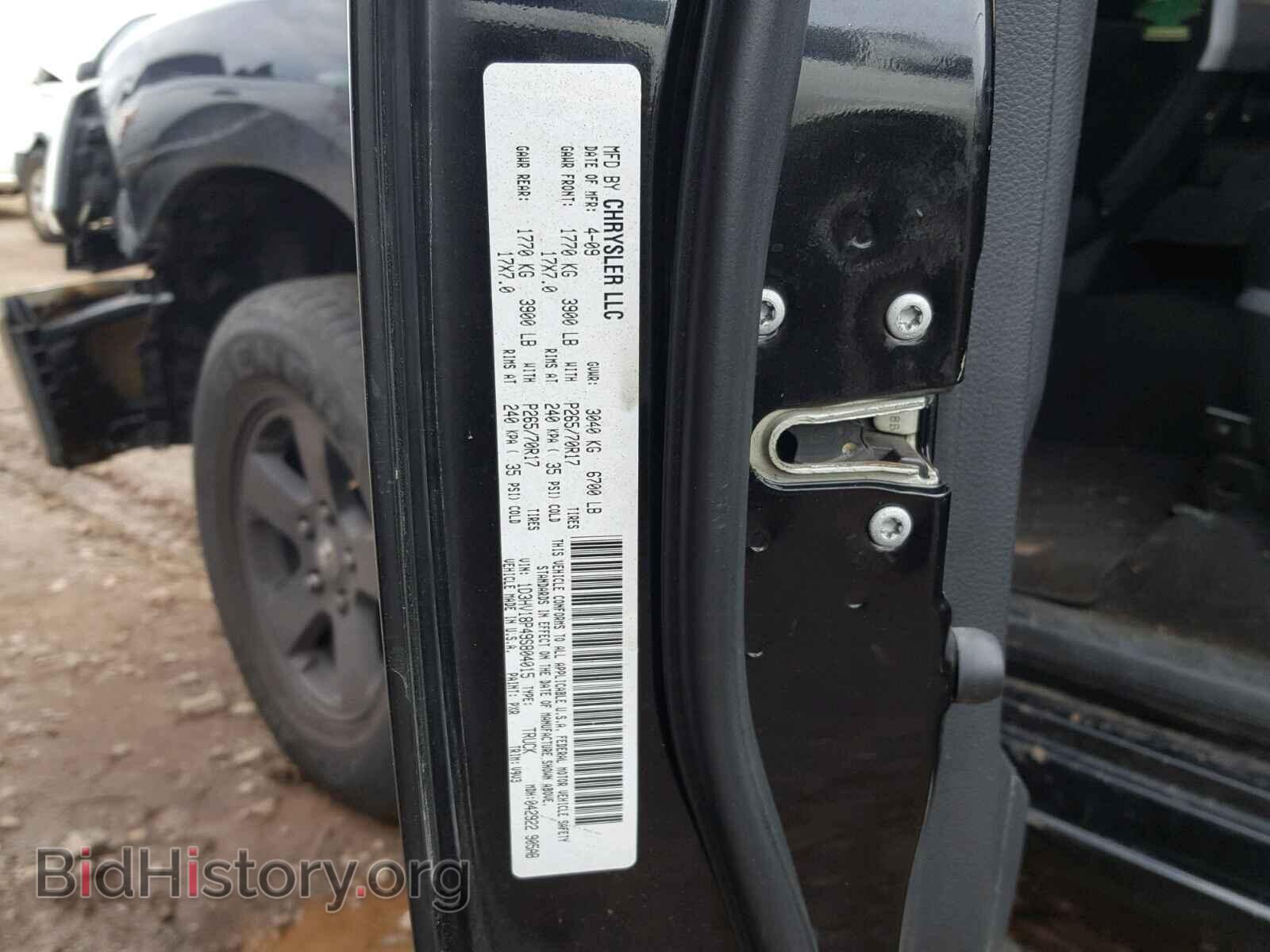 2009 DODGE RAM 1500 - VIN: 1D3HV18P49S804015 - Фото 10