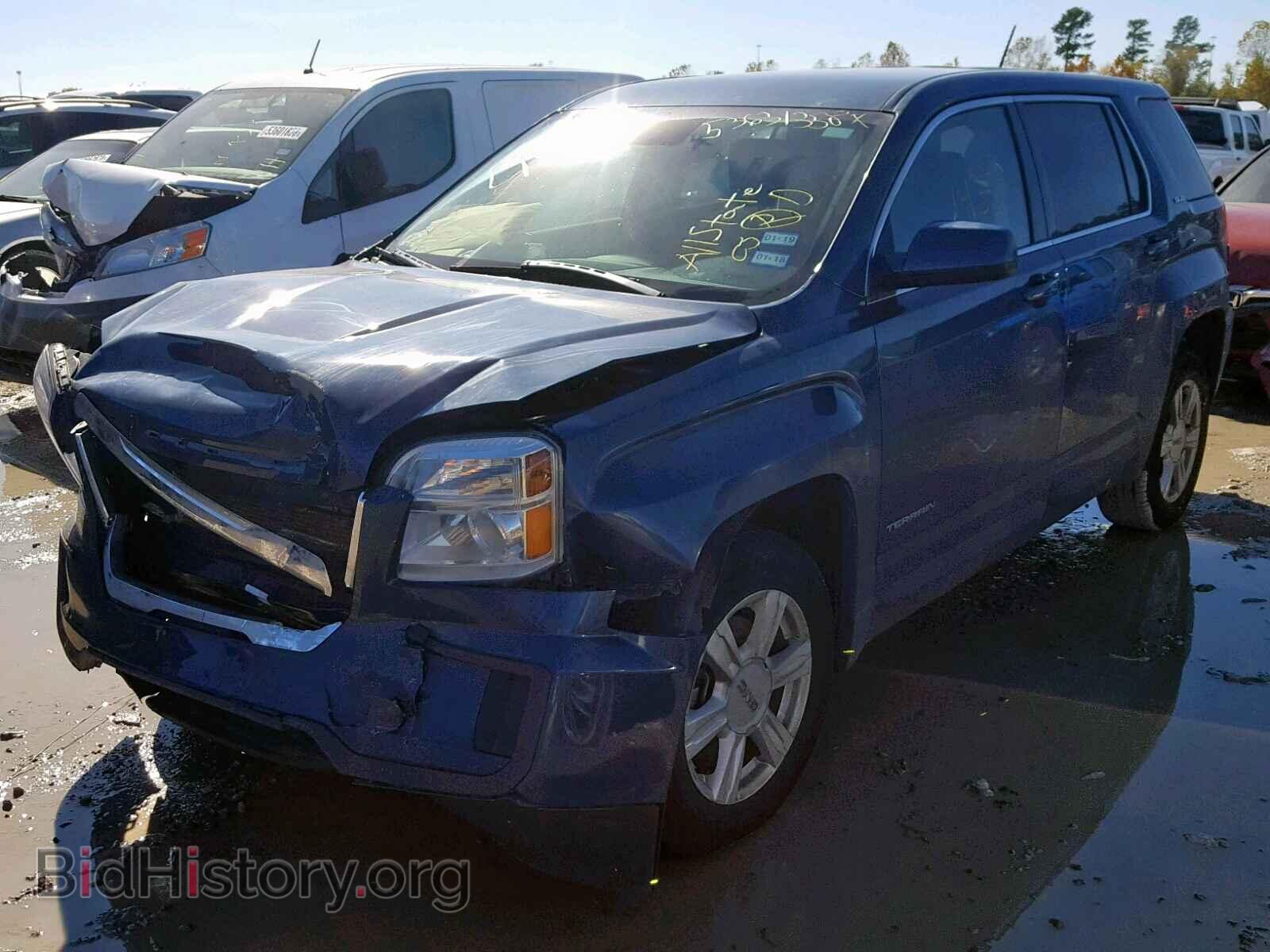 2016 GMC TERRAIN SL - VIN: 2GKALMEK2G6236880 - Фото 2