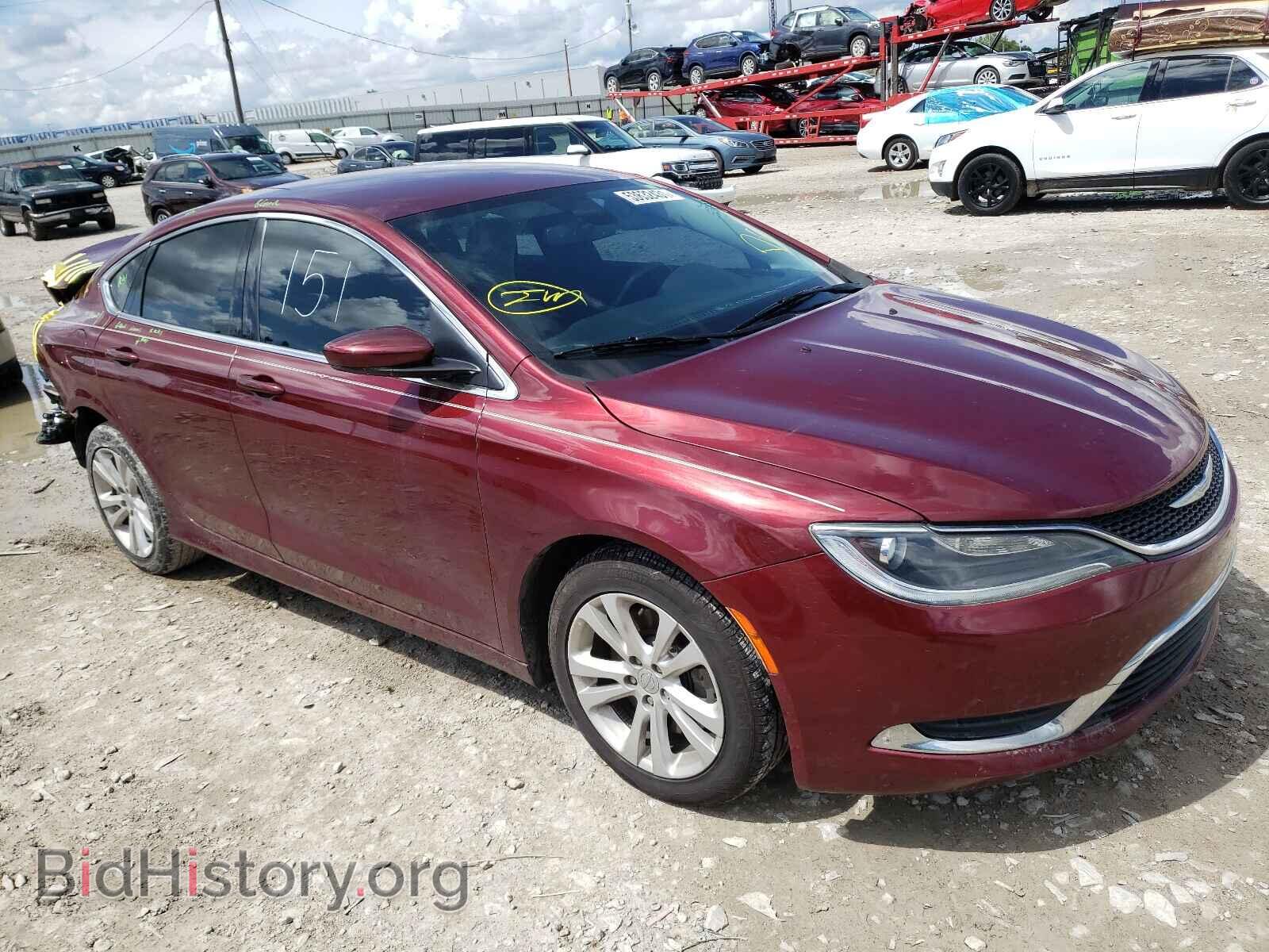 Фотография 1C3CCCAG7GN148424 - CHRYSLER 200 2016