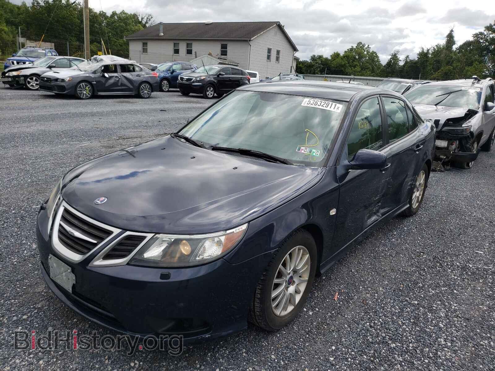 2011 SAAB 9 3 - VIN: YS3FA4CY0B1300949 - Фото 2