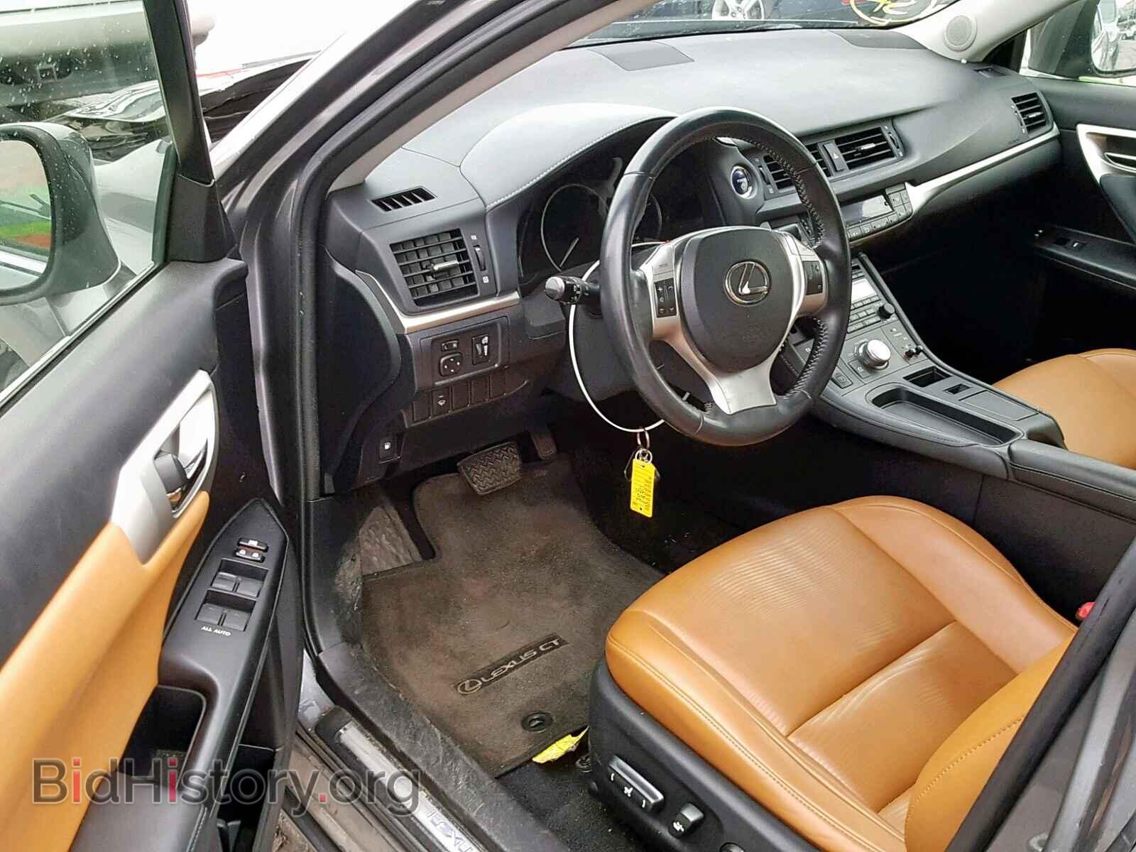 2013 LEXUS CT 200 - VIN: JTHKD5BH4D2155091 - Фото 9