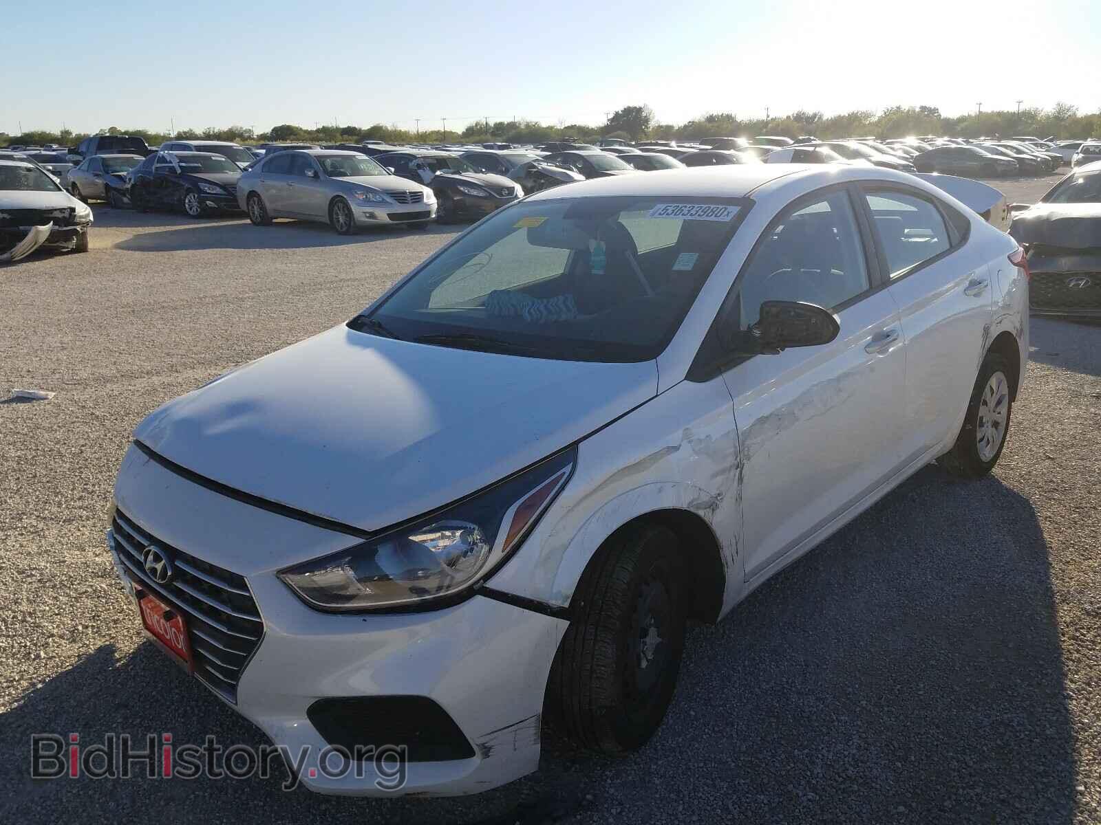 2019 HYUNDAI ACCENT - VIN: 3KPC24A39KE076513 - Фото 2