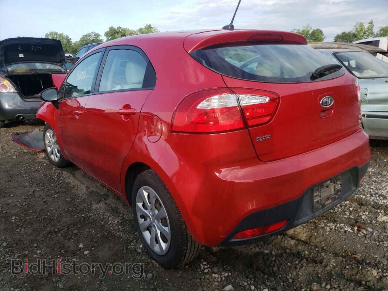 2012 KIA RIO - VIN: KNADM5A36C6014222 - Фото 3