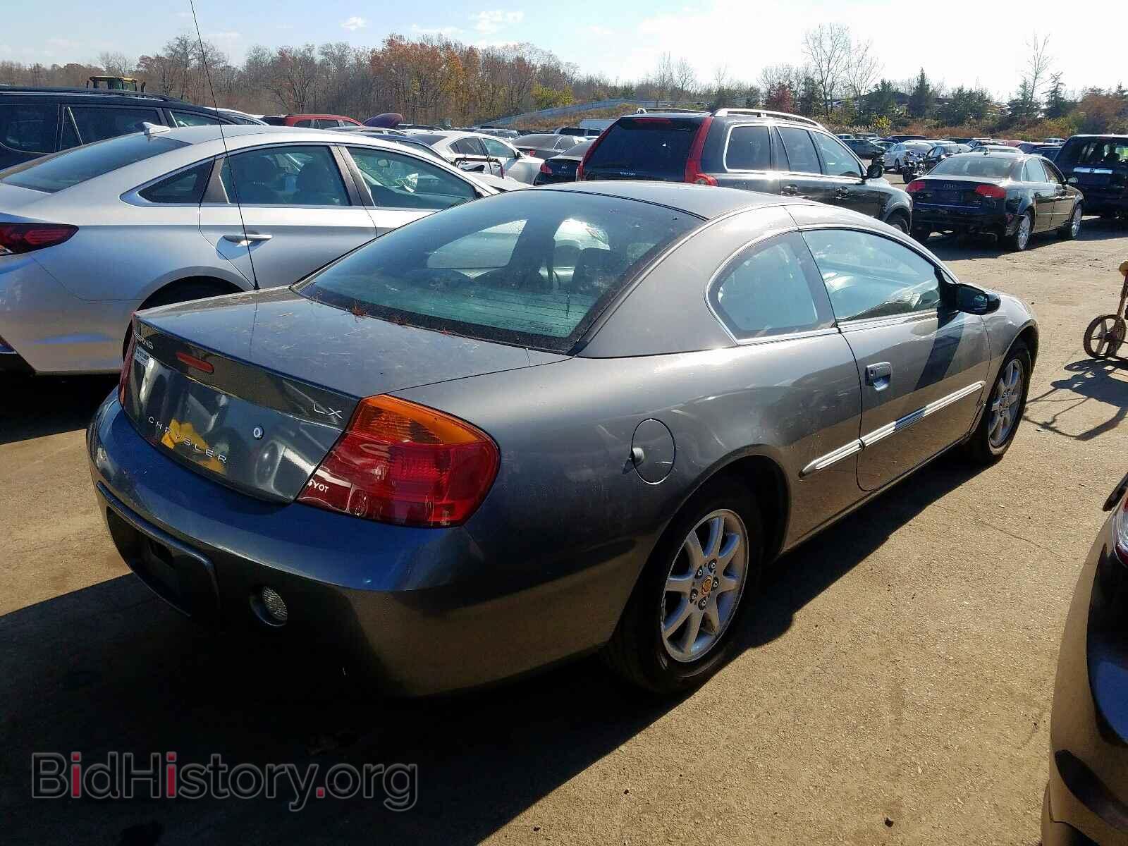 2002 CHRYSLER SEBRING - VIN: 4C3AG42H32E075486 - Фото 4