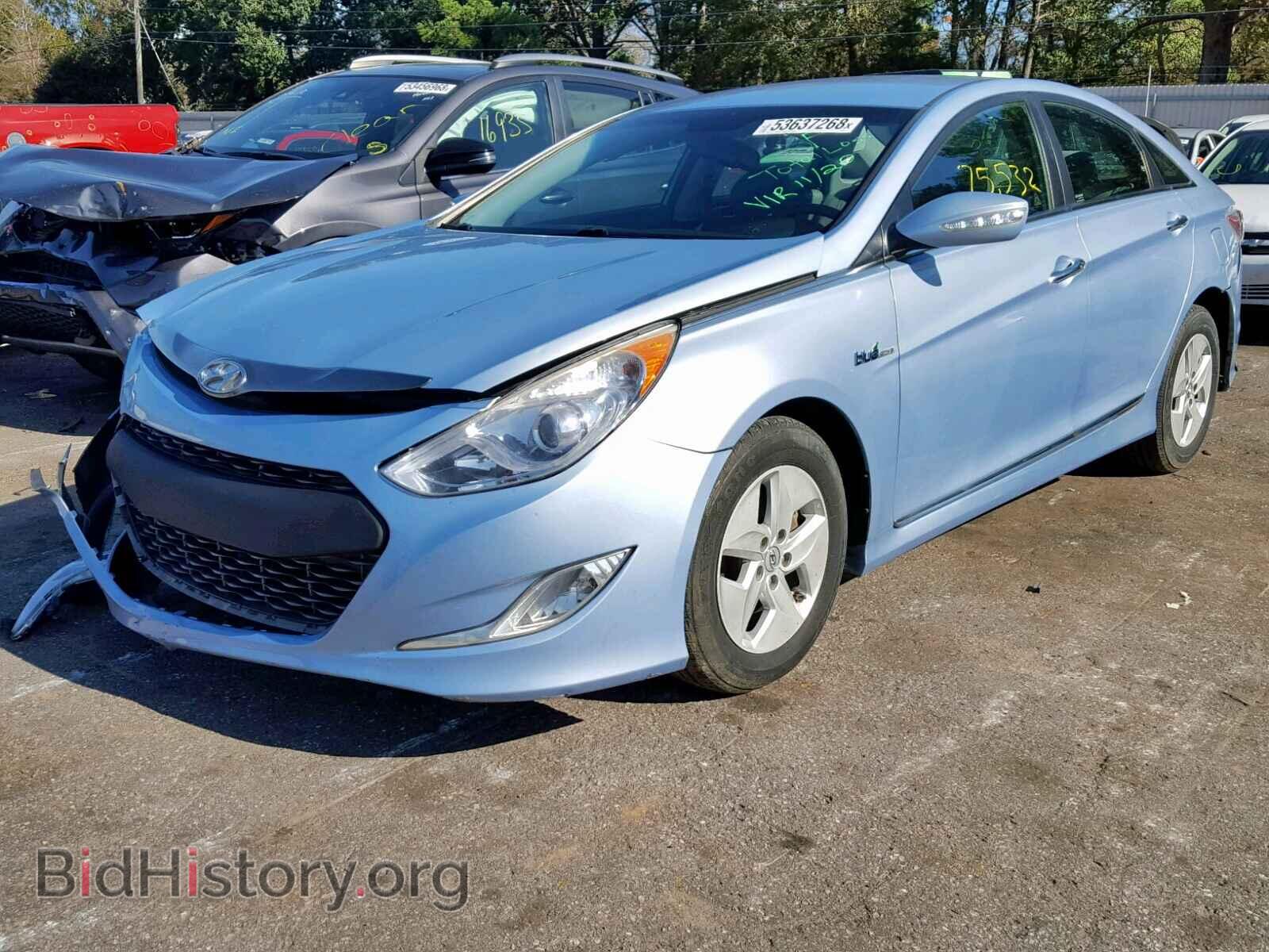 2012 HYUNDAI SONATA - VIN: KMHEC4A44CA037892 - Фото 2