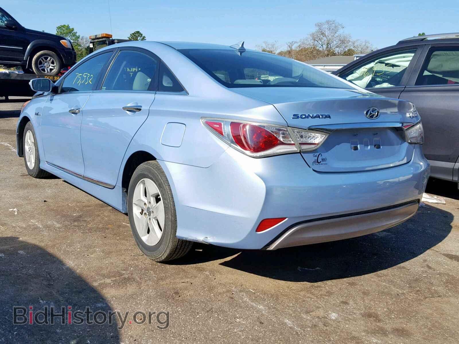 2012 HYUNDAI SONATA - VIN: KMHEC4A44CA037892 - Фото 3