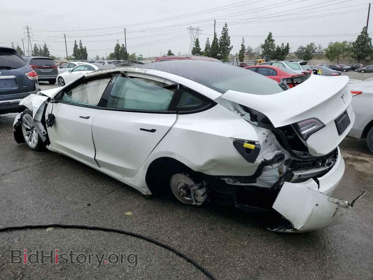 2022 TESLA MODEL 3 - VIN: 5YJ3E1EB8NF144161 - Фото 2