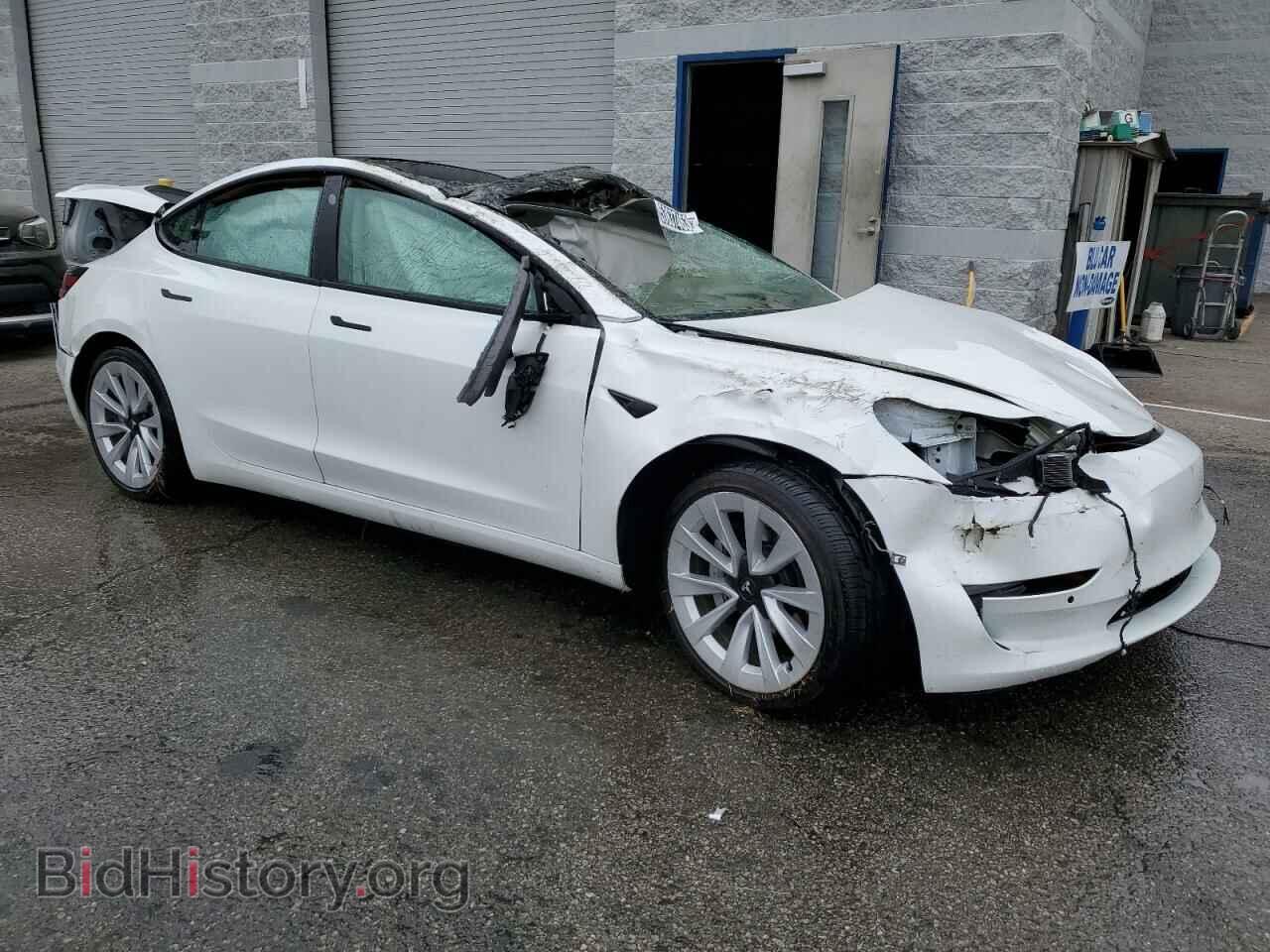 2022 TESLA MODEL 3 - VIN: 5YJ3E1EB8NF144161 - Фото 4