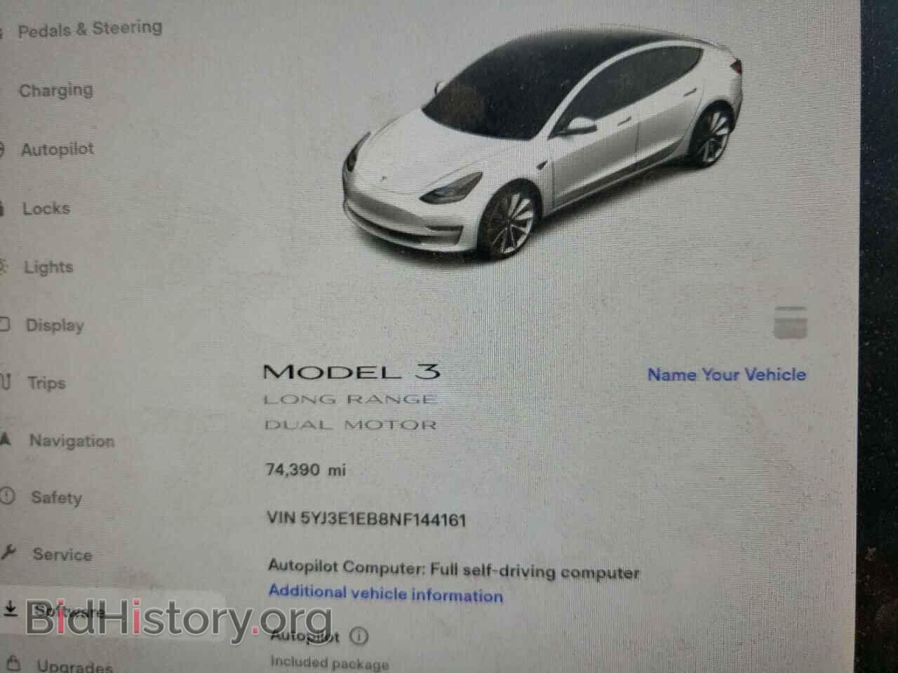 2022 TESLA MODEL 3 - VIN: 5YJ3E1EB8NF144161 - Фото 9