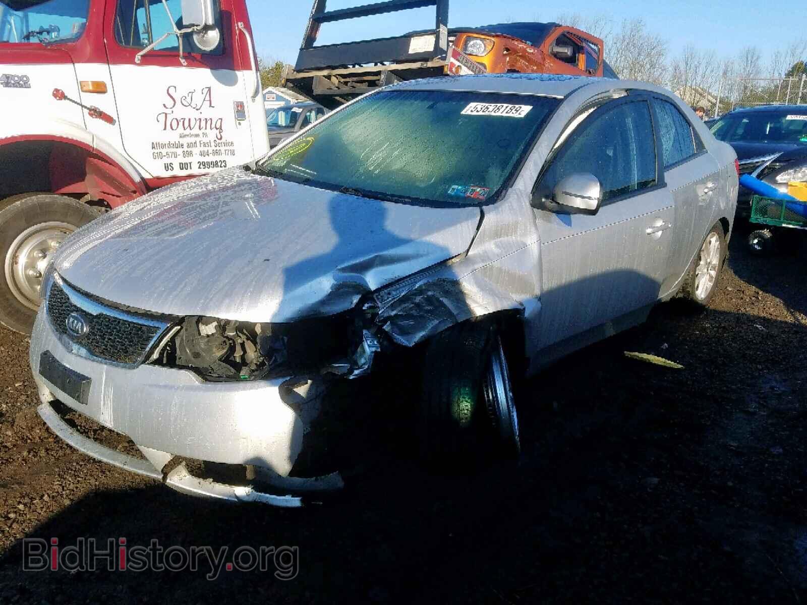 2012 KIA FORTE EX - VIN: KNAFU4A2XC5568735 - Фото 2
