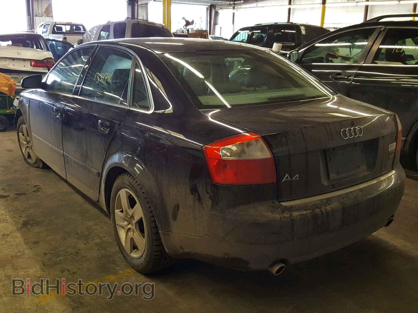 2002 AUDI A4 - VIN: WAULT68E12A146585 - Фото 3