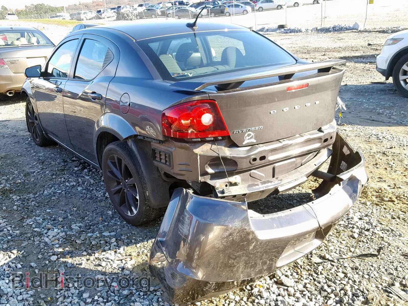 2014 DODGE AVENGER - VIN: 1C3CDZAB0EN223658 - Фото 3