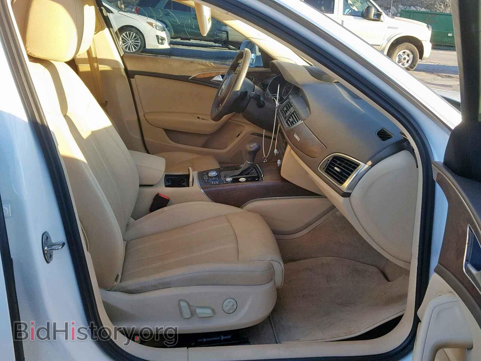 2012 AUDI A6 - VIN: WAUJGAFC1CN073731 - Фото 5
