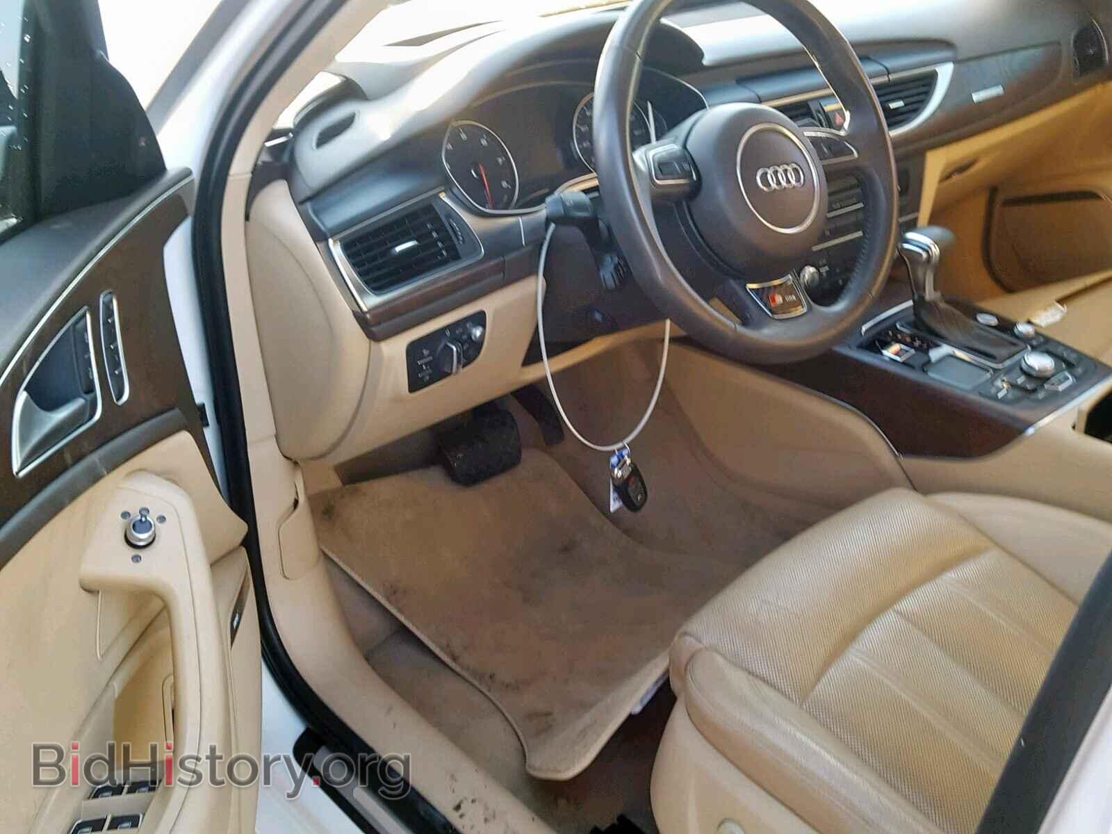 2012 AUDI A6 - VIN: WAUJGAFC1CN073731 - Фото 9