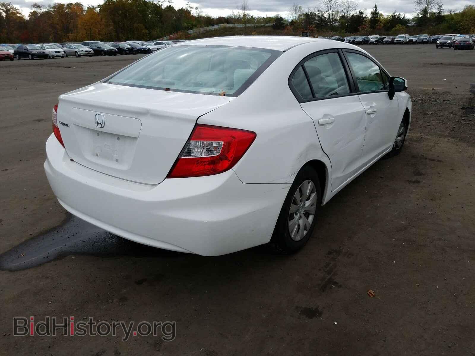 2012 HONDA CIVIC - VIN: 2HGFB2F50CH561447 - Фото 4