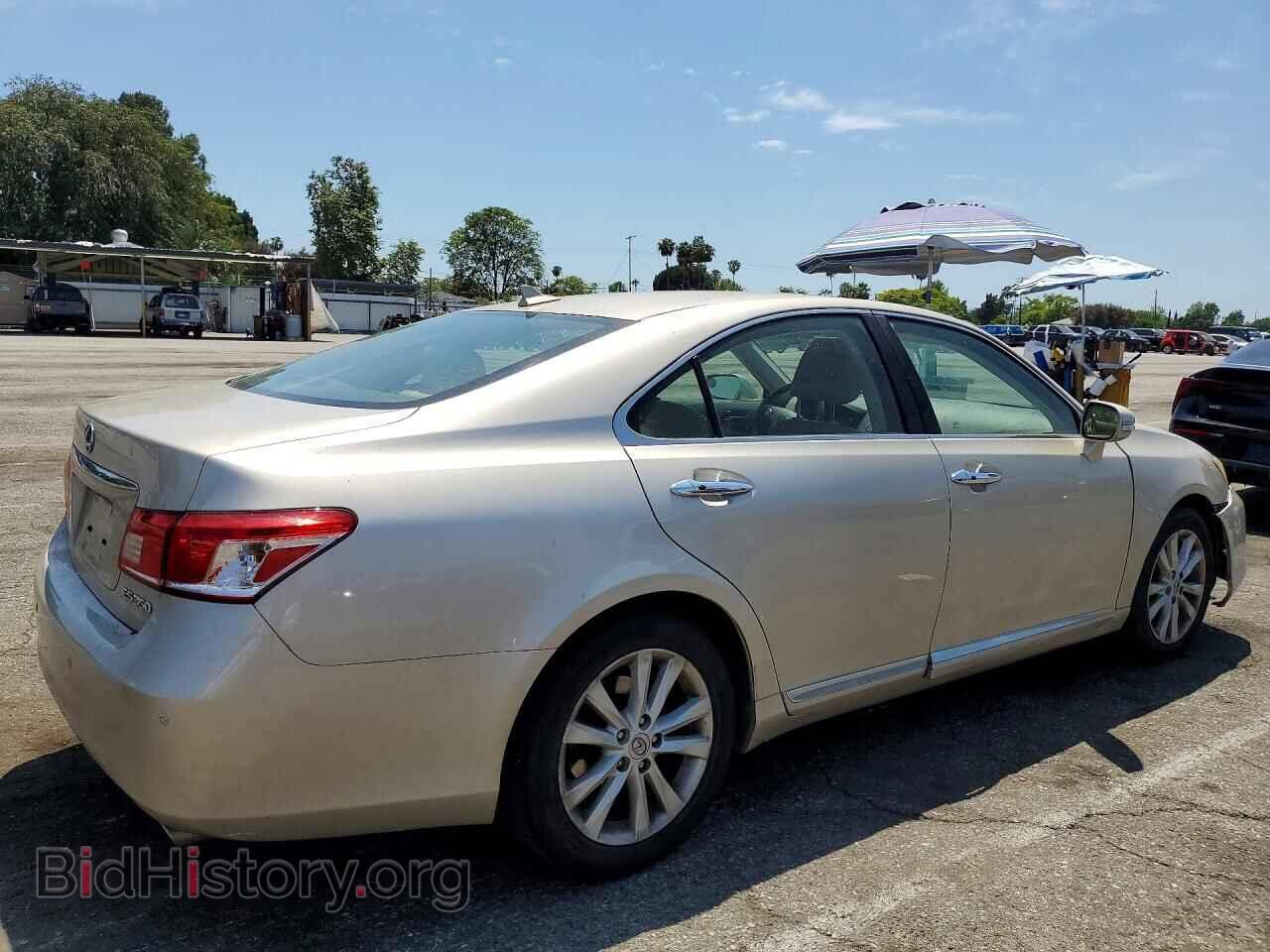 2011 LEXUS ES350 - VIN: JTHBK1EG1B2427370 - Фото 3